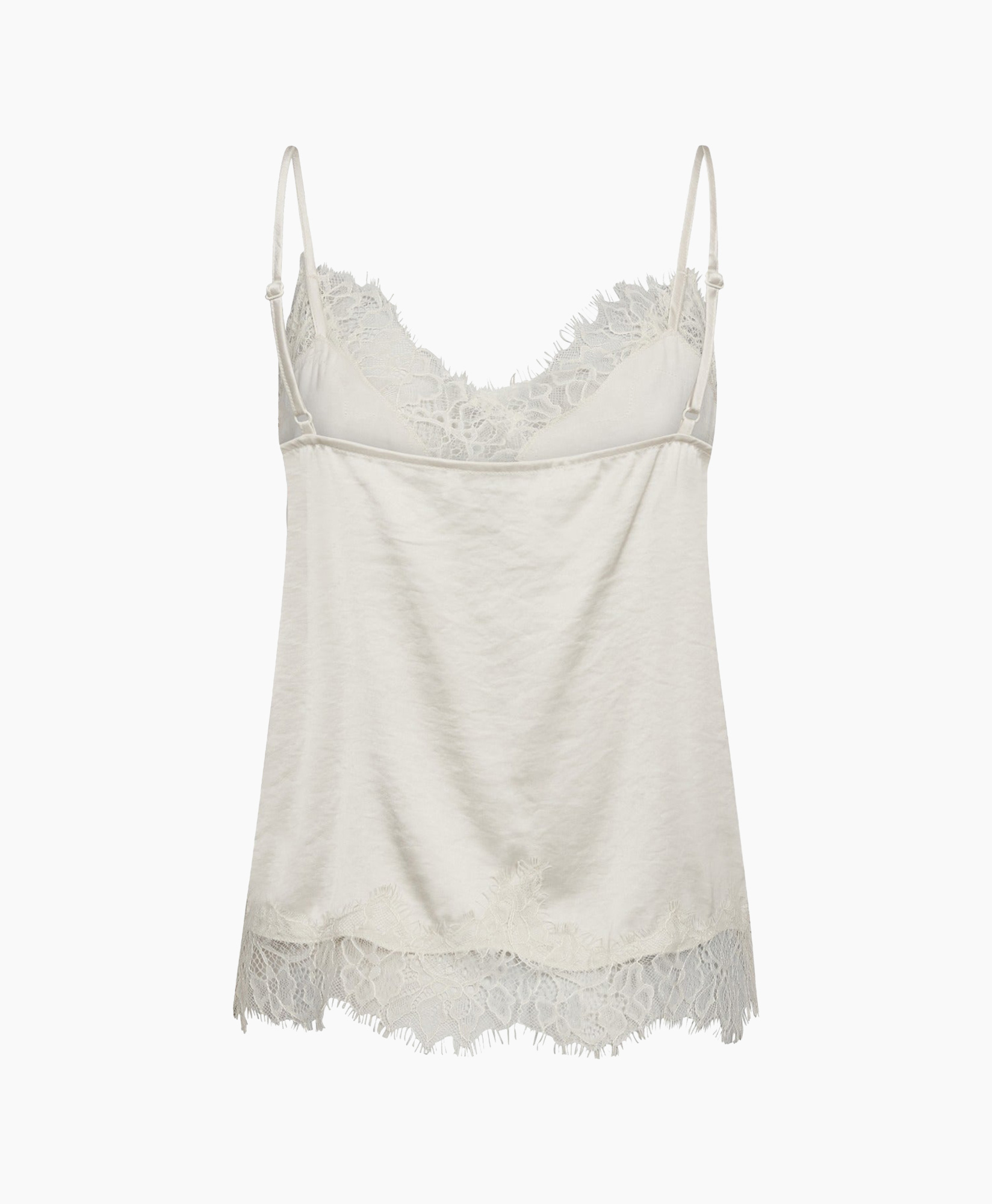 camisole, lace, white, slip, strappy