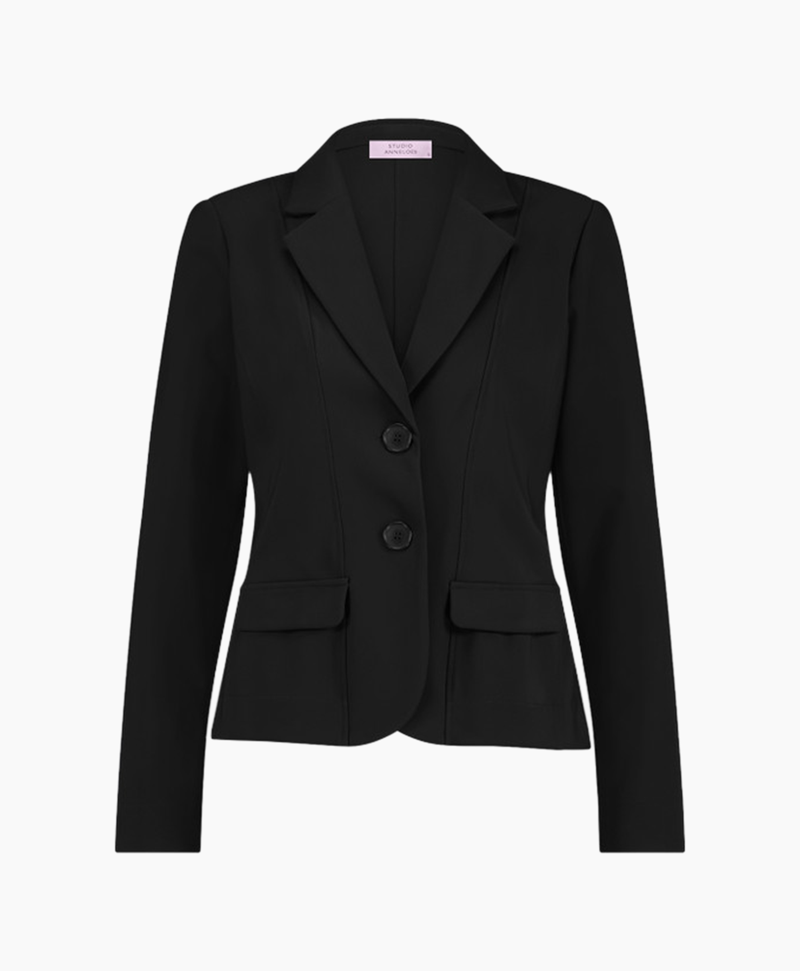 Blazer Bright Bonded Zwart dessin