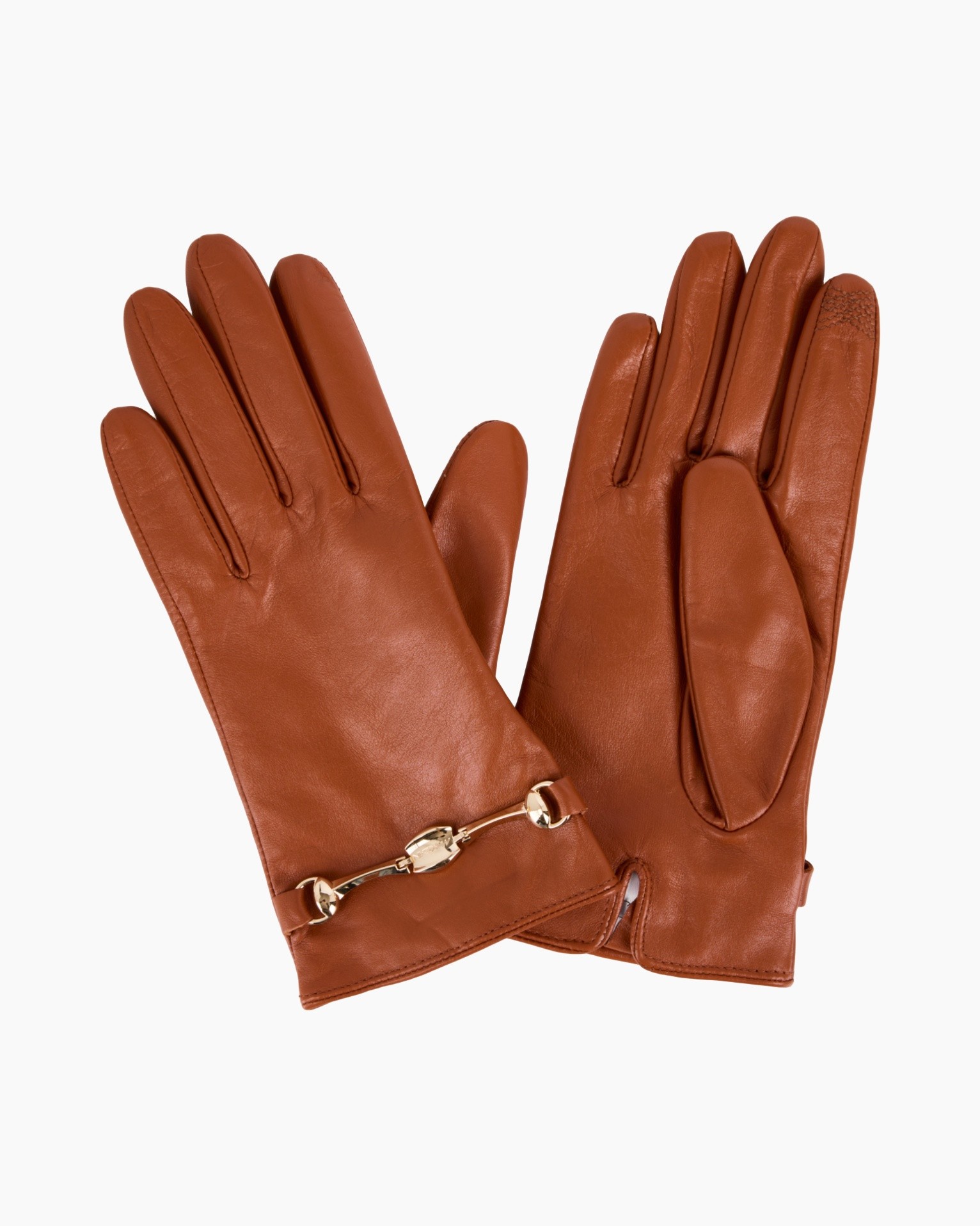 handschoenen, leer, bruin, fashion, paar