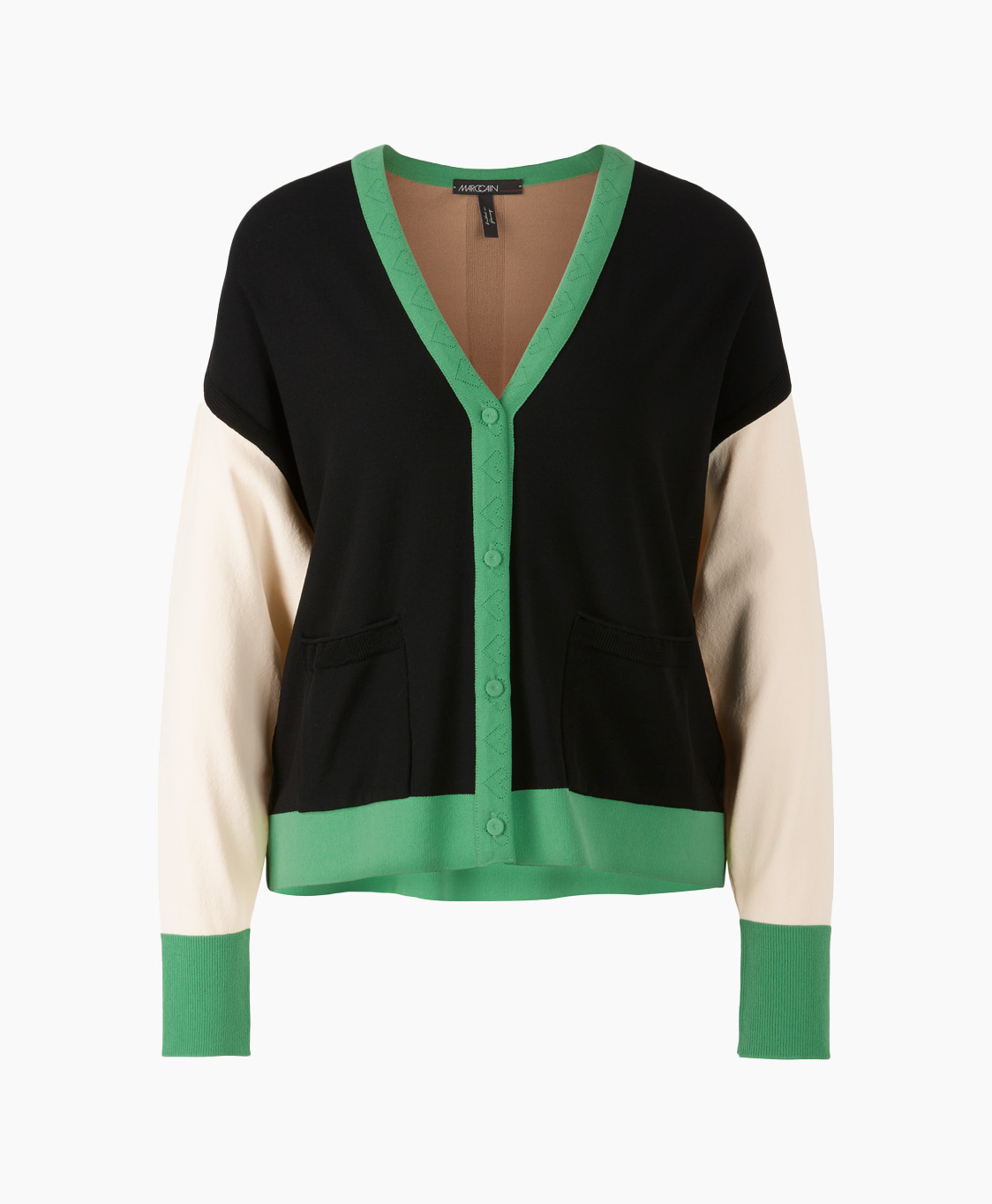 Marccain Collectie Vest Uc 39.15 M39 Zwart