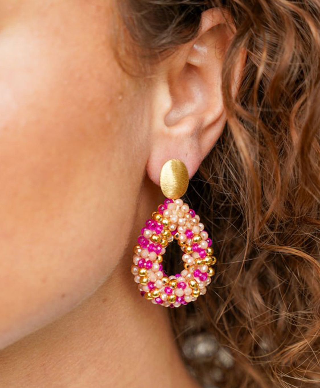 Lott. Gioielli Oorbellen Cegb003-b12090 Pink