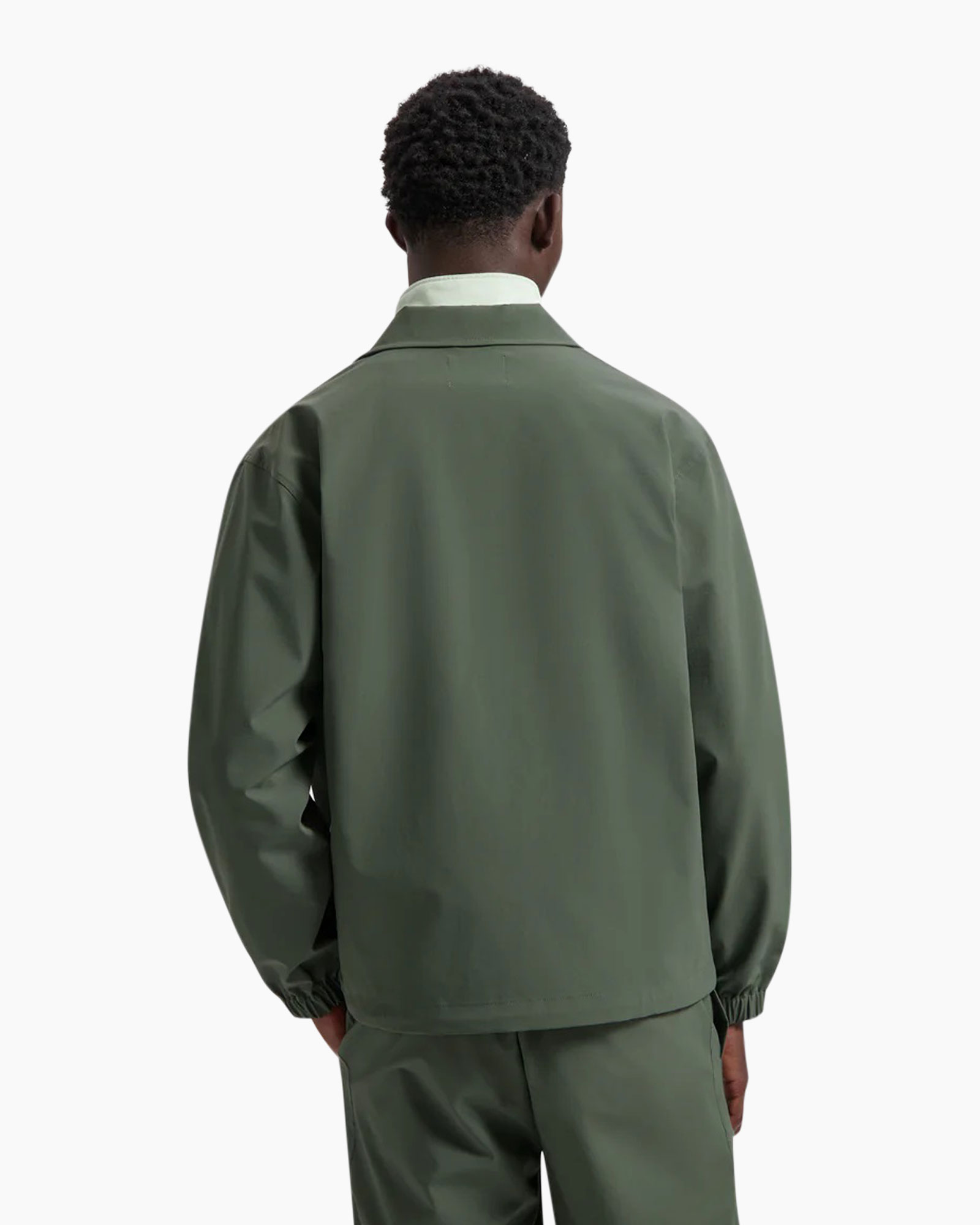 Bomberjack Bonded Ripstop Coach Jacket Groen