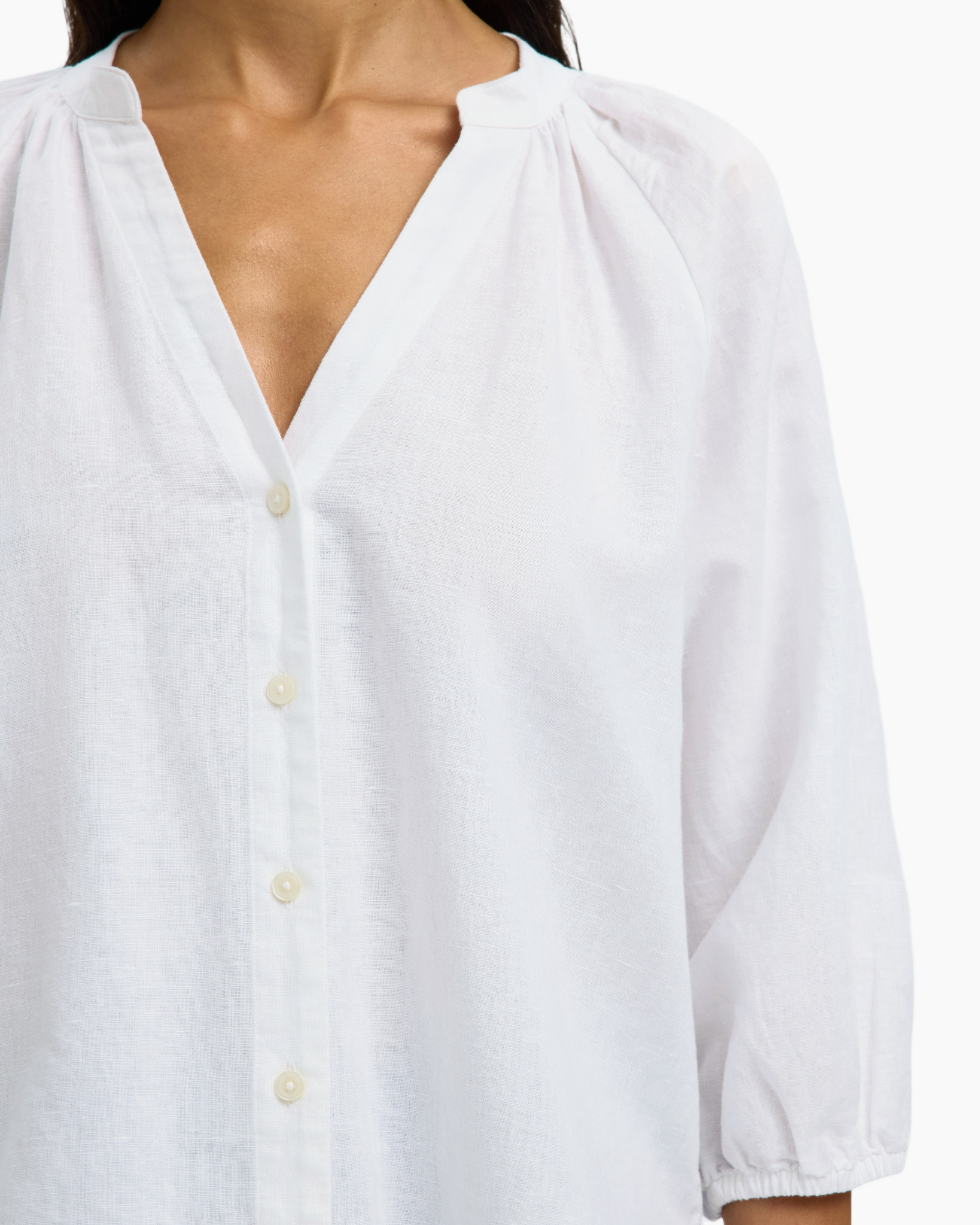 Blouse, Clothing, Shirt, Linen, Long Sleeve