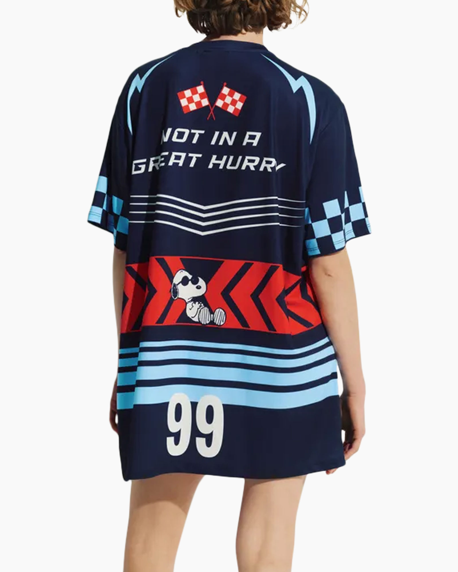 t-shirt, graphic, short sleeve, Snoopy, racing club