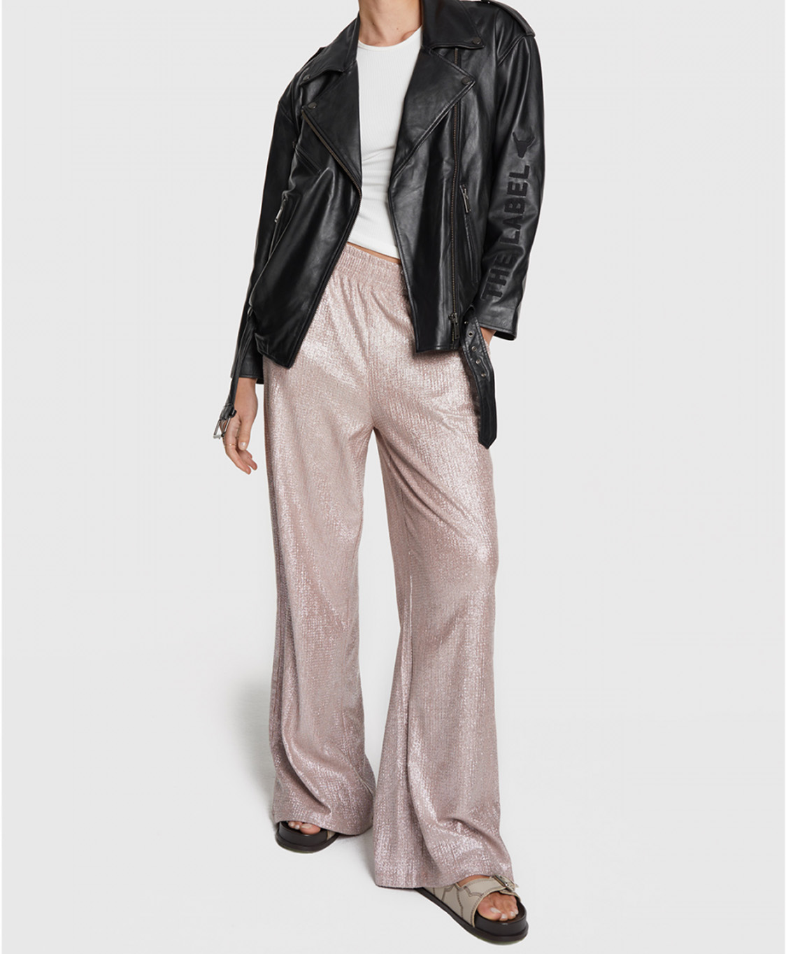 Alix The Label Broek 2303145068 Zilver