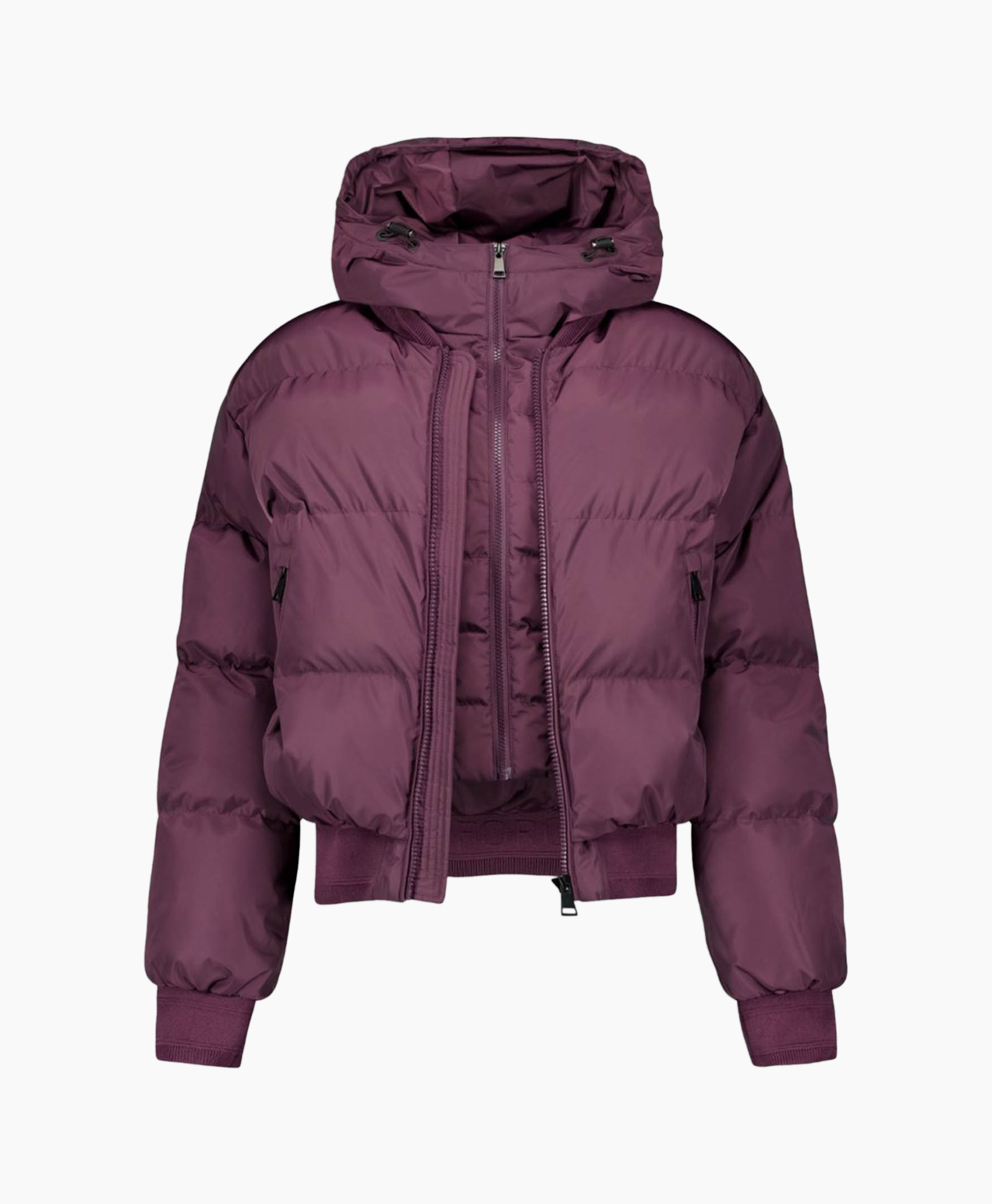 Jack Bree Bomber Bordeaux