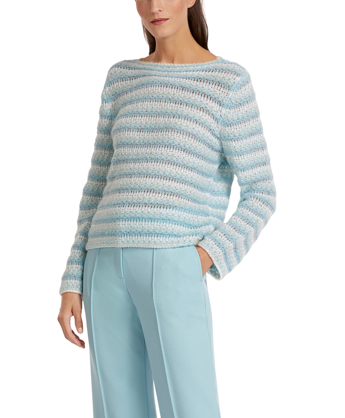 Marccain Collectie Pullover Uc 41.12 M02 Blauw