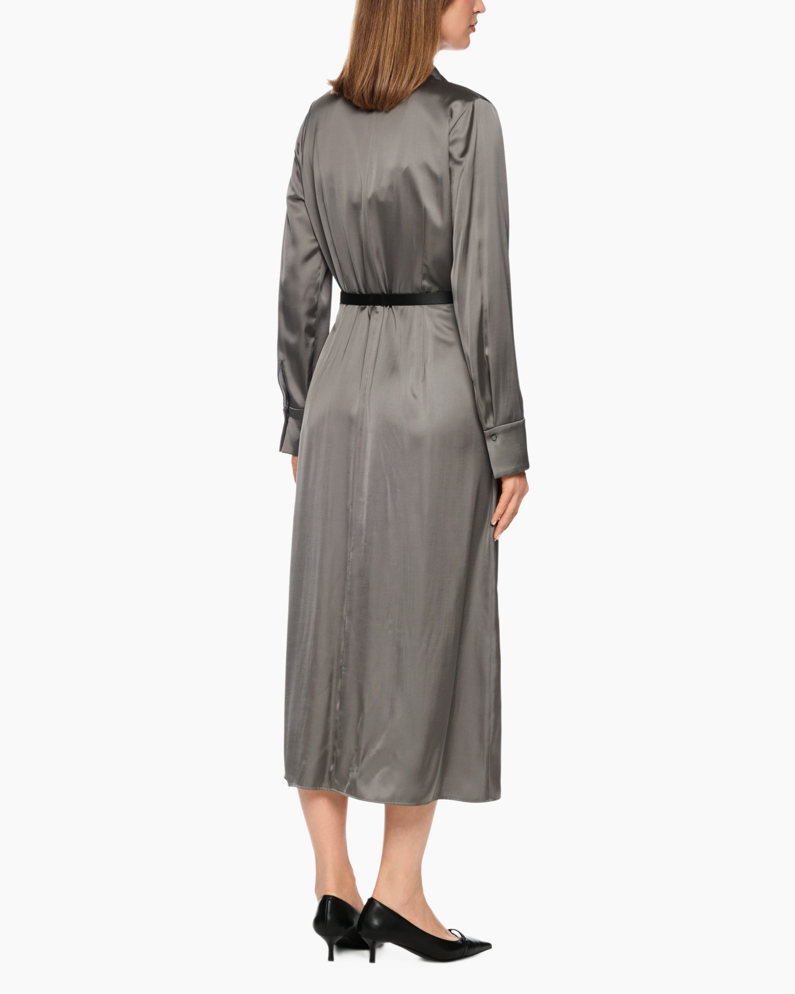 Jurk Zc 21.26 W25 midden grijs