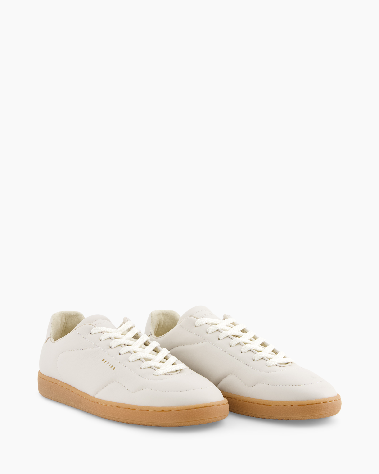 sneakers, white, leather, gum sole, casual shoe
