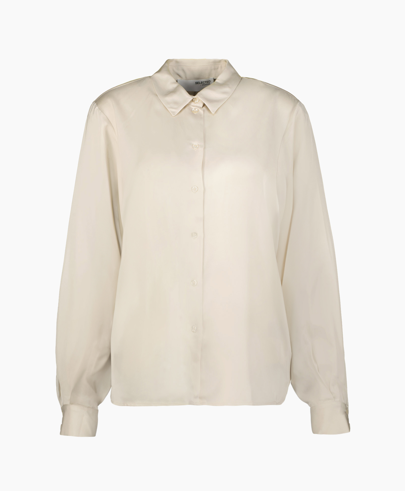 Blouse Talia-franziska Ls Shirt B Off White