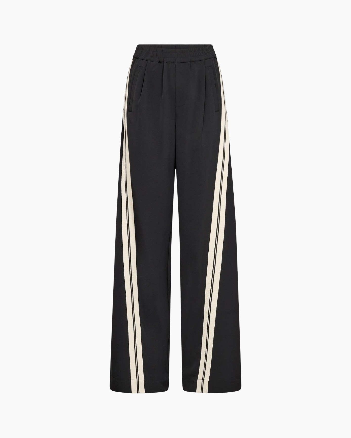 broeken, pantalon, wijdere pijp, gestreept, touwceinkorst
