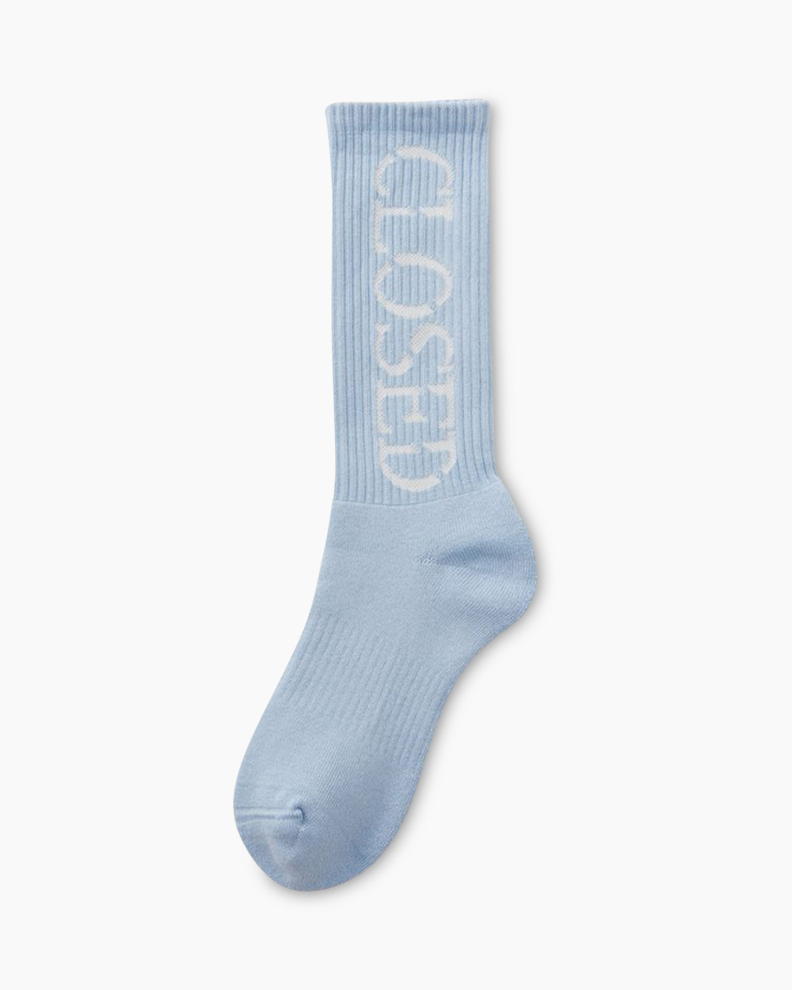 Sokken Logo Licht Blauw