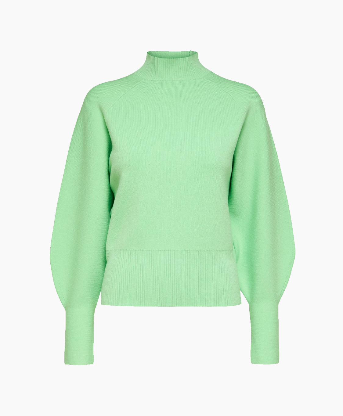 Selected Femme Pullover Merle Fyria Ls Knit Highne licht groen