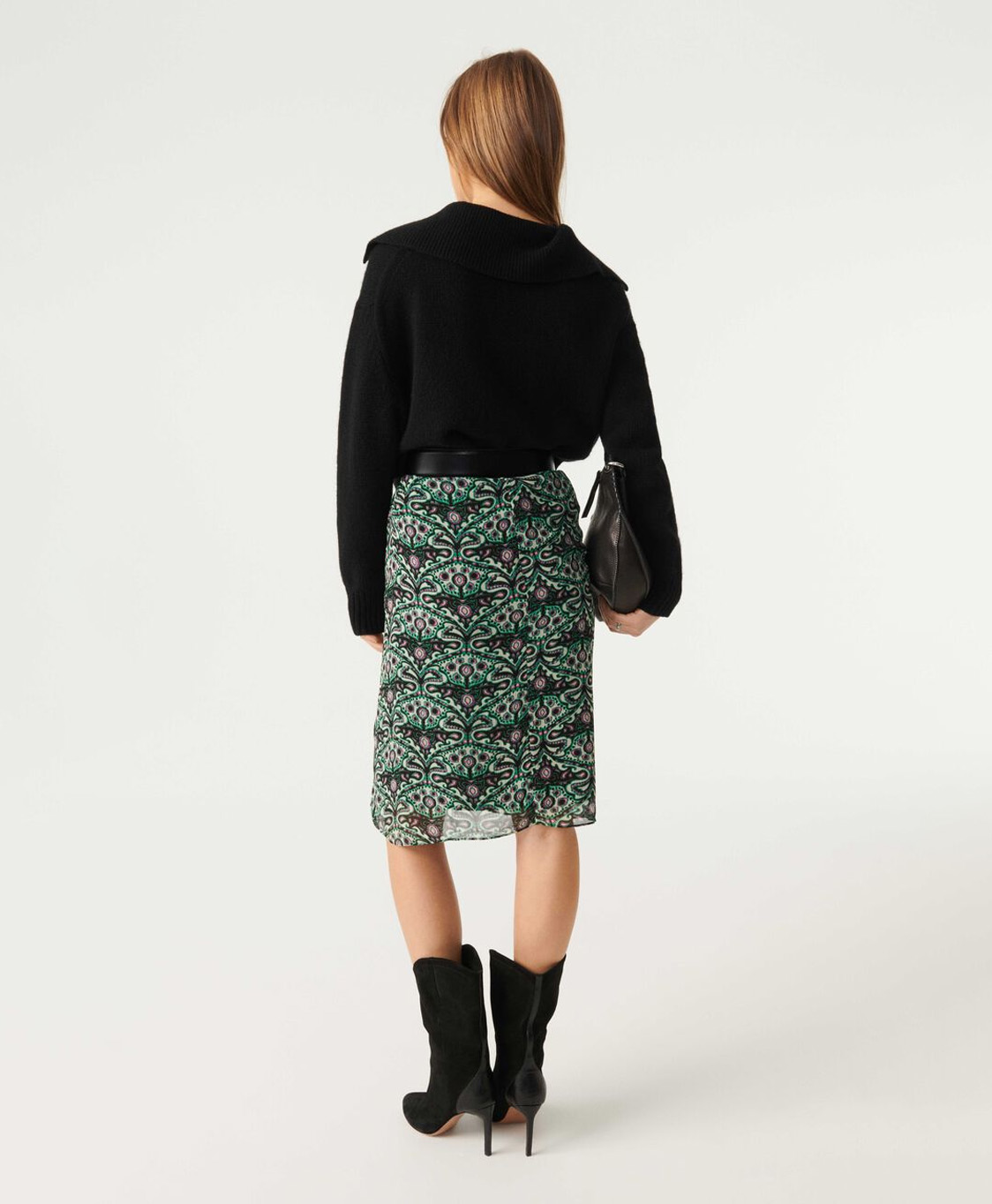 Ba&sh Midi Rok 1e23faus Groen
