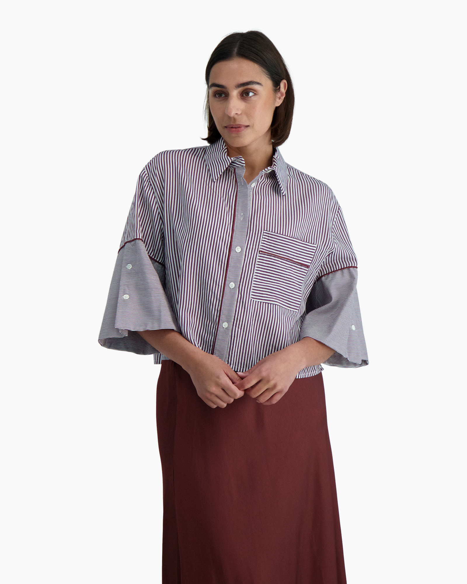 Blouse Fivizzano Bordeaux
