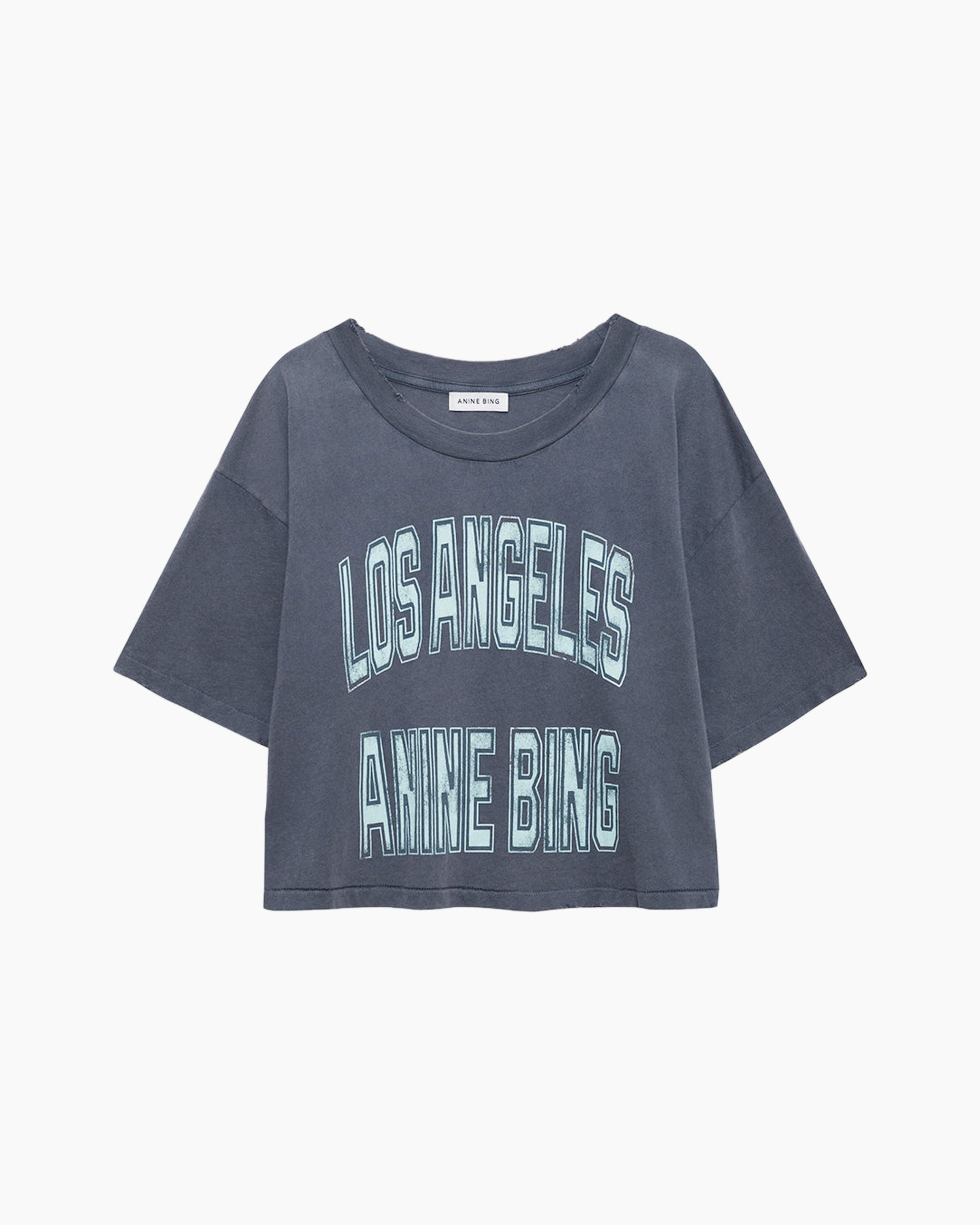 t-shirt, crop top, short sleeve, graphic tee, Los Angeles