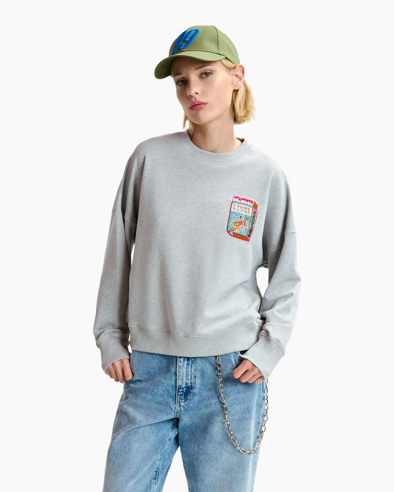 Trui Hallumettes Grijs