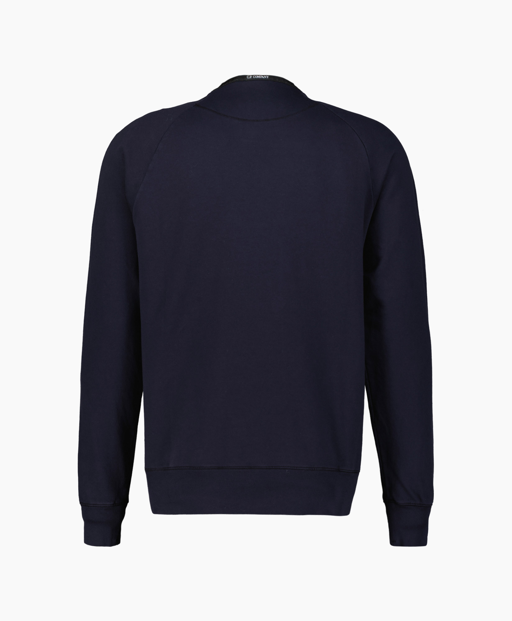 Sweater Light Fleece Logo Donker Blauw