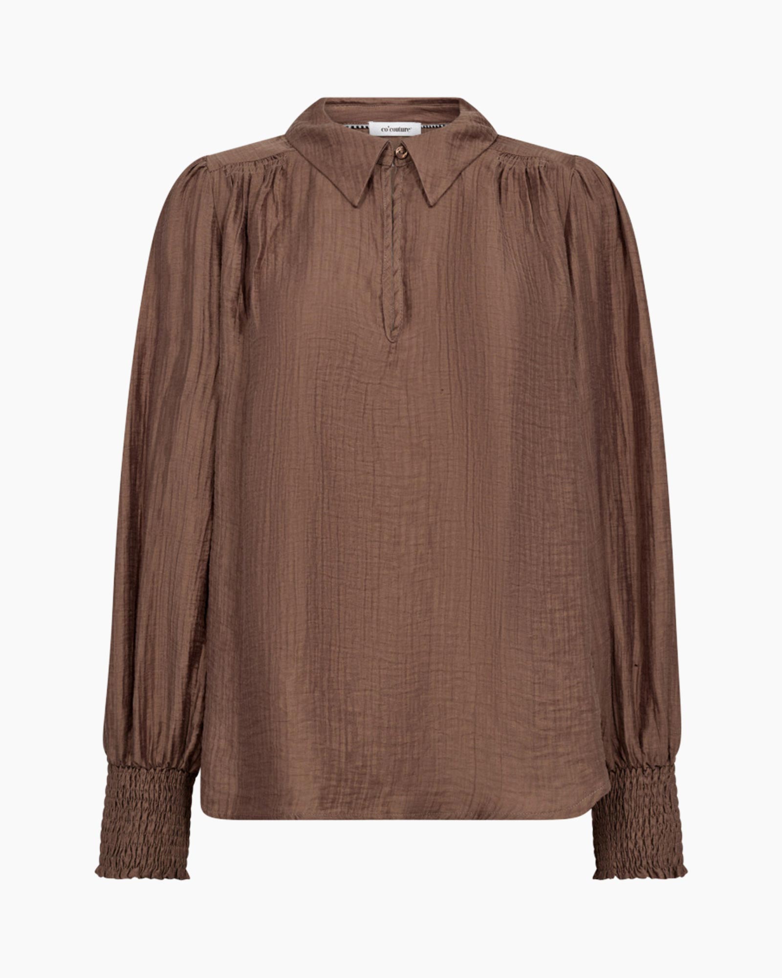 Blouse Tassy Collar Bruin