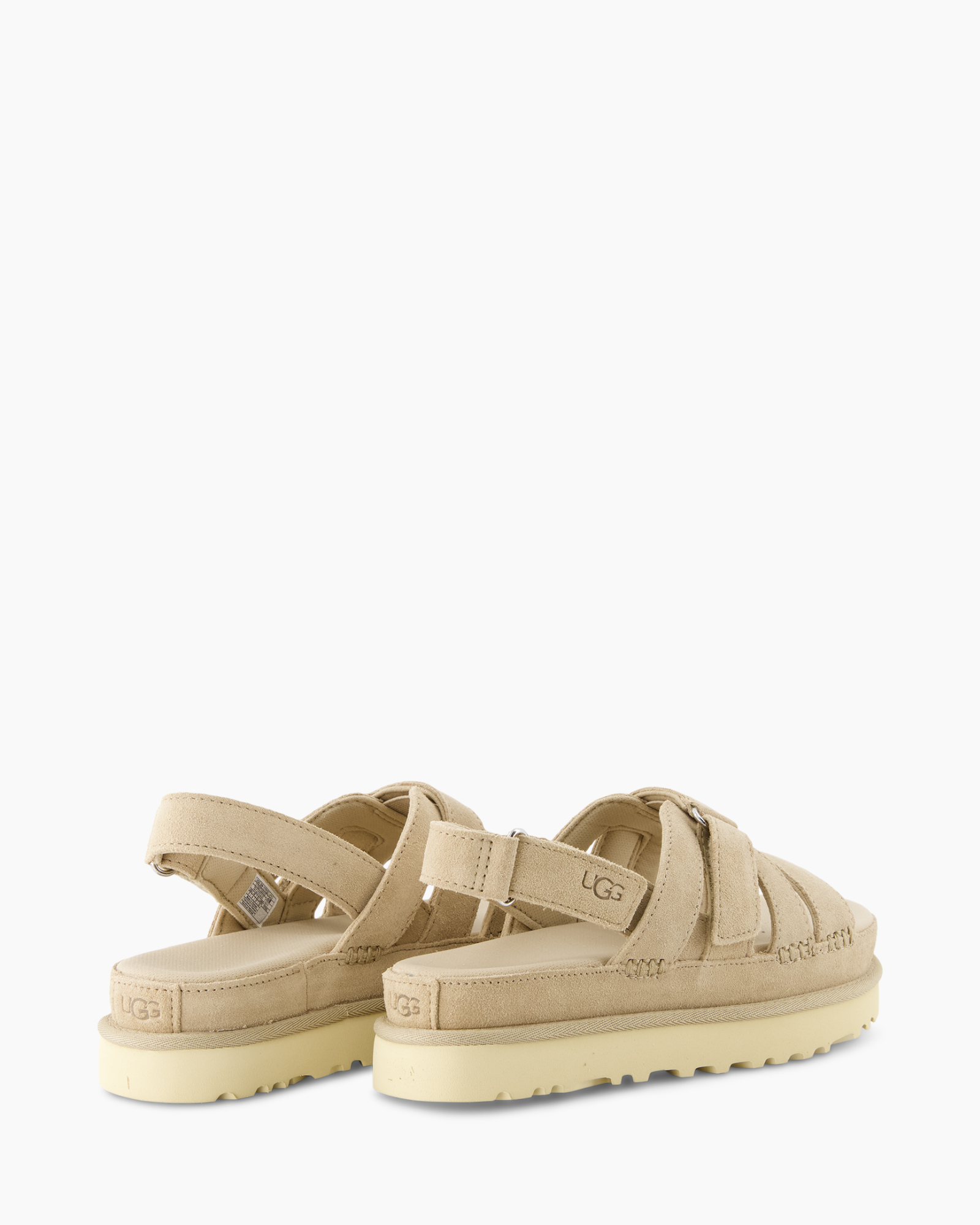 sandals, beige, open-toe, strap, UGG-unbranded