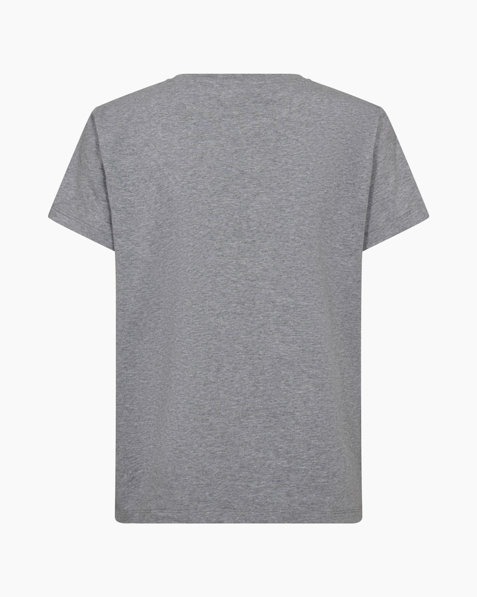 T-shirt Korte Mouw Siara Outline Grijs