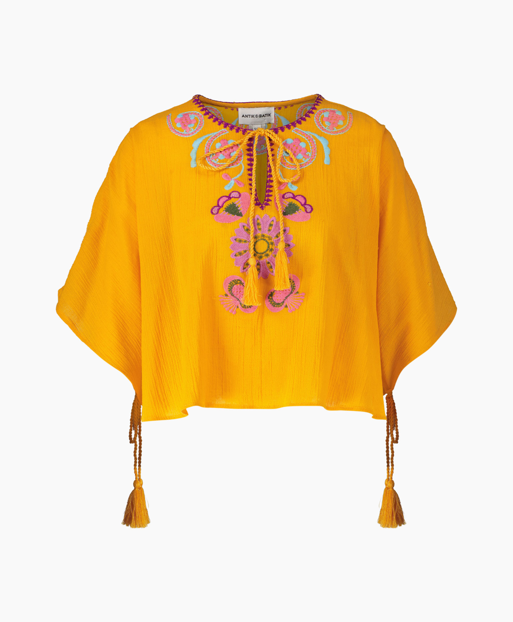 Antik Batik Blouse Magoo1mka midden geel