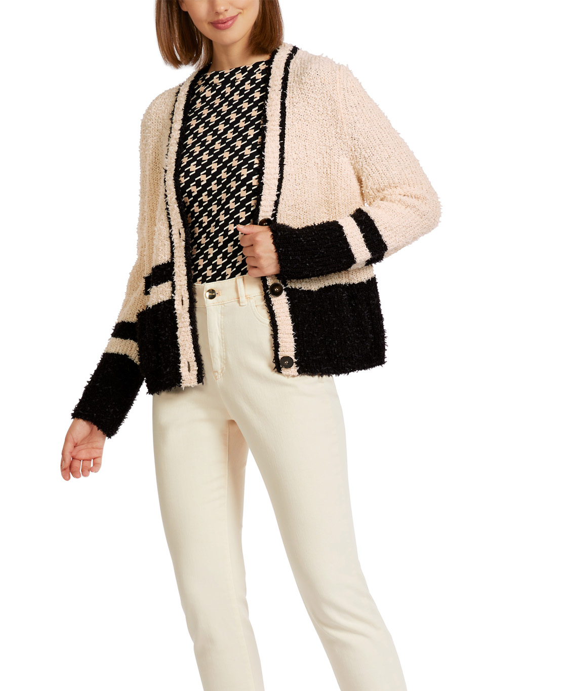 Marccain Collectie Vest Uc 39.10 M06 Zwart