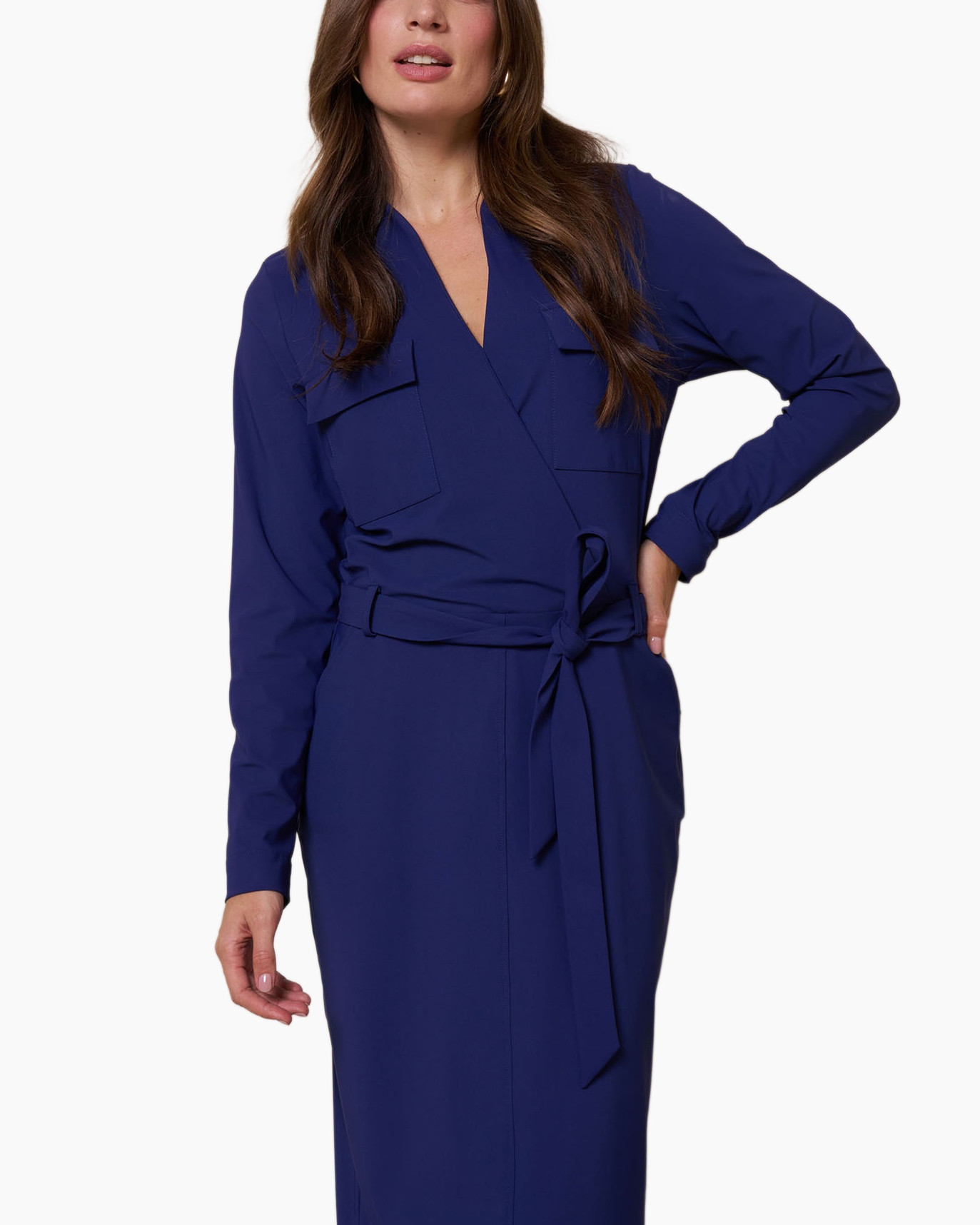 Jurk Jette Cargo Dress Donker Blauw