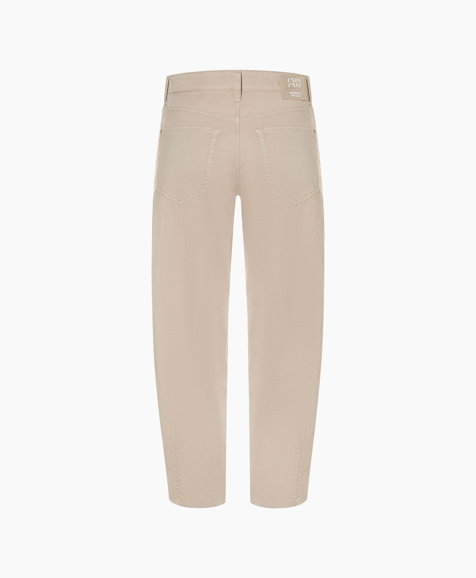 pants, khaki, beige, back pockets, straight fit