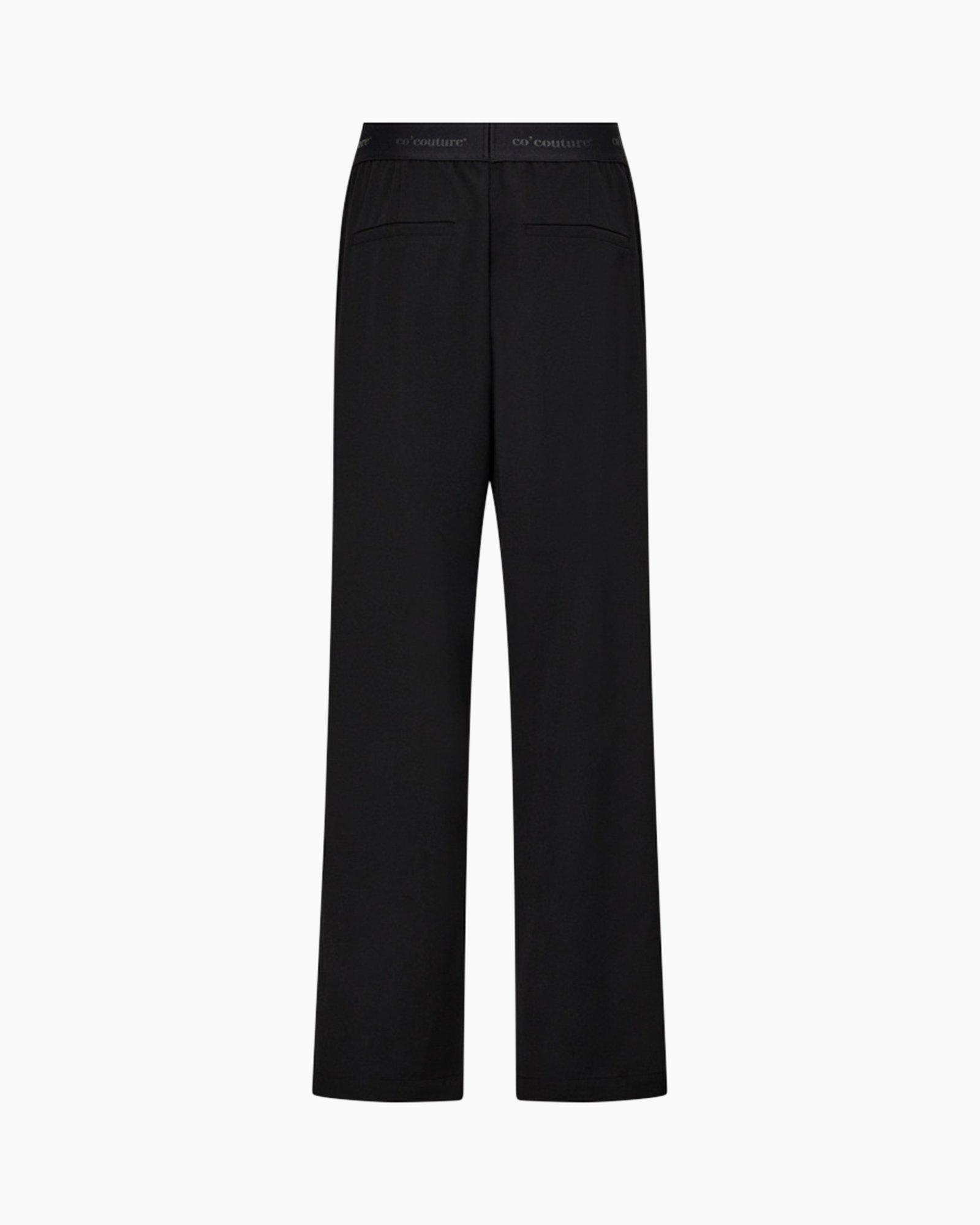 Pantalon Amina Logo Shimmer Zwart