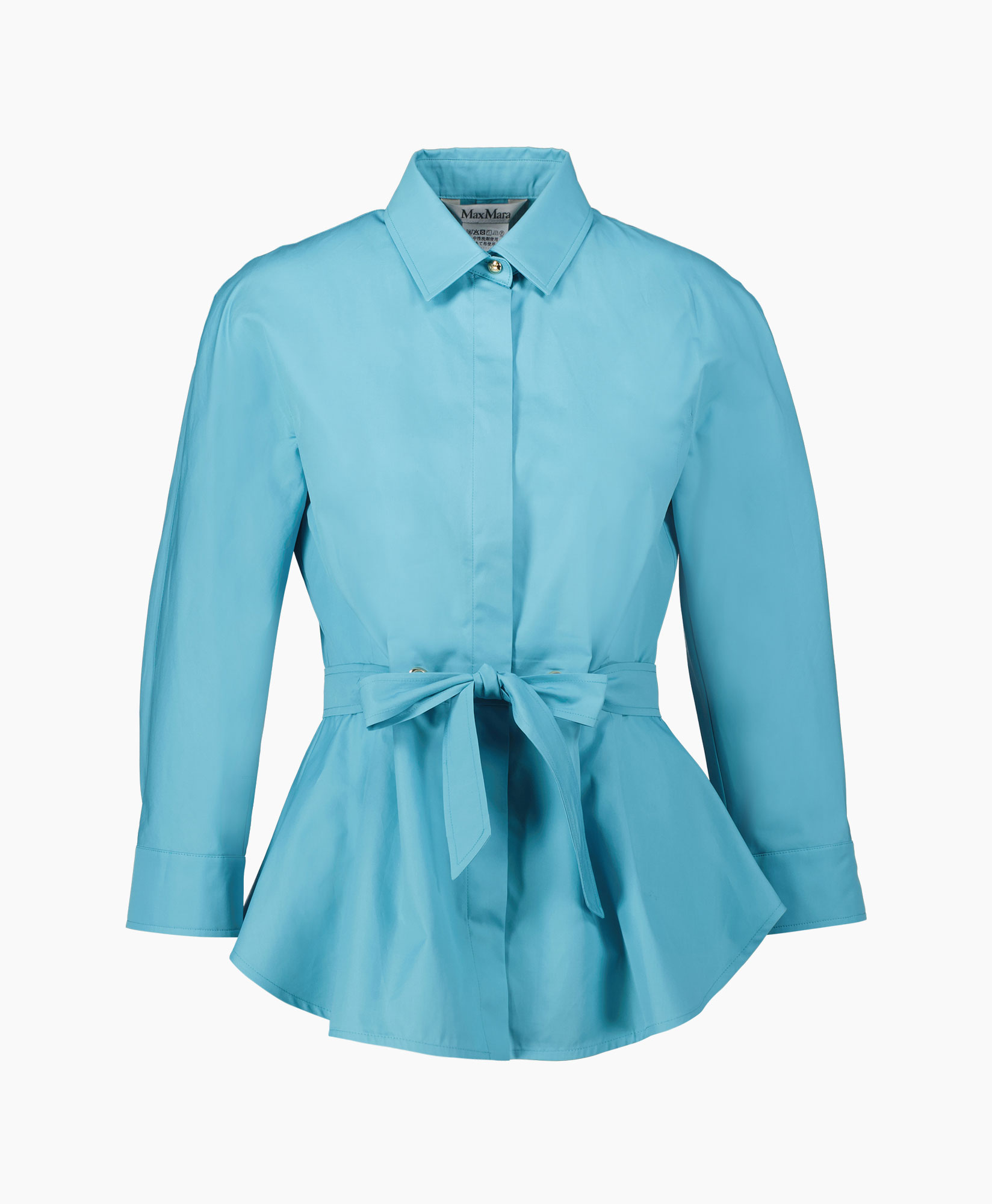 Maxmara Blouse Cuneo Licht Blauw