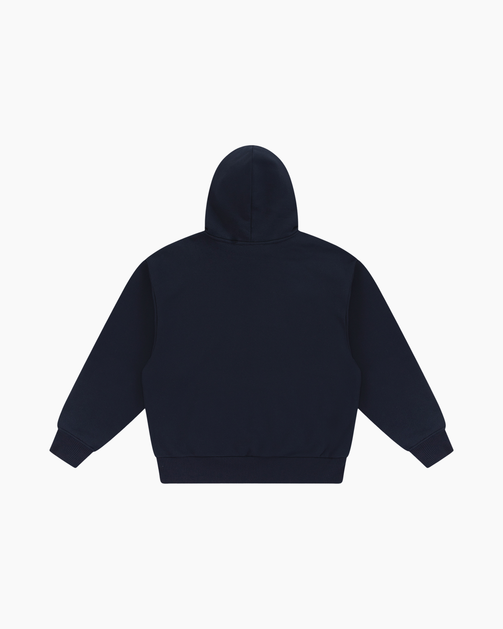 hoodie, hooded sweatshirt, donkerblauw, logo afdruk, zak