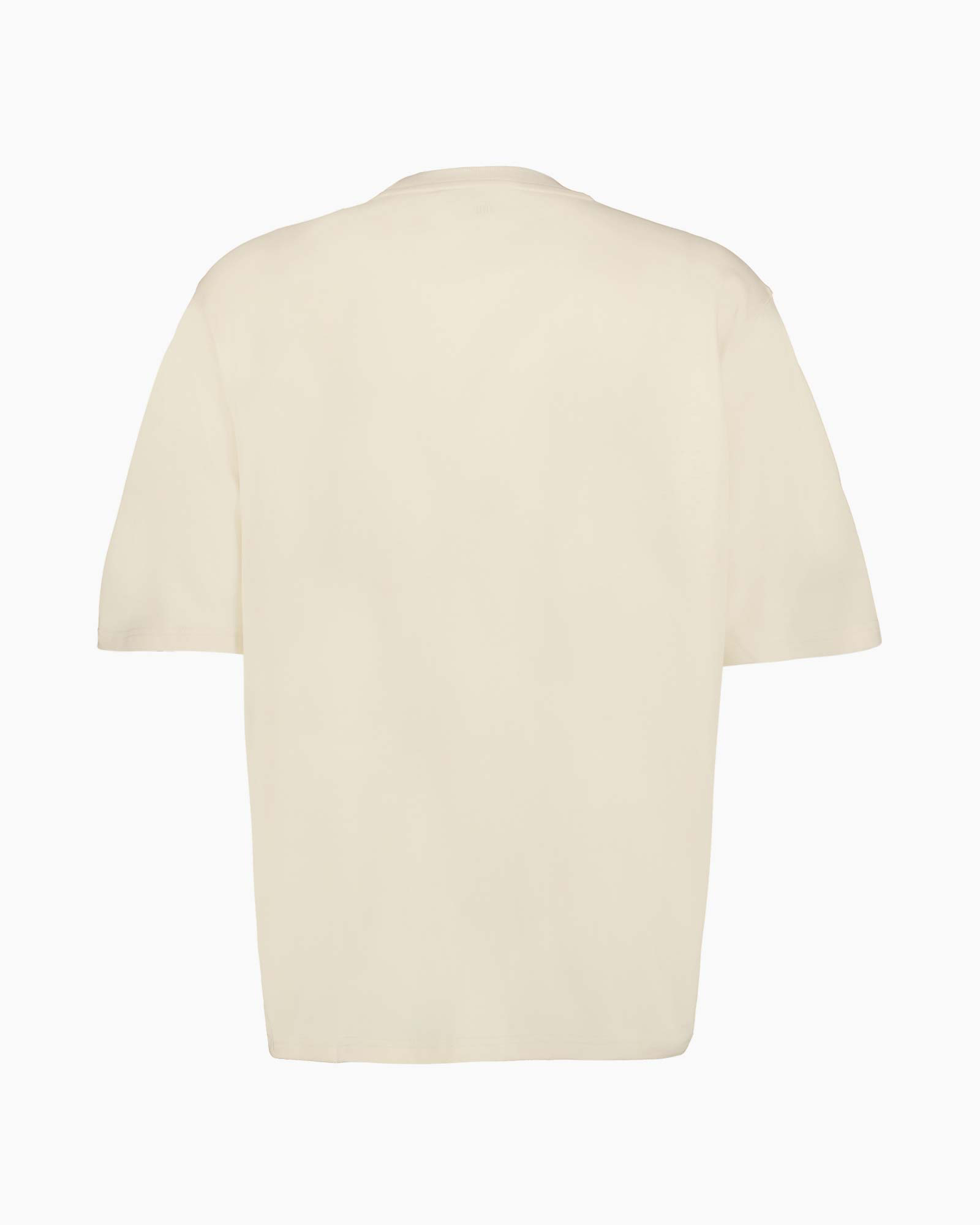 T-shirt Korte Mouw Logo T-shirt Oversized Beige