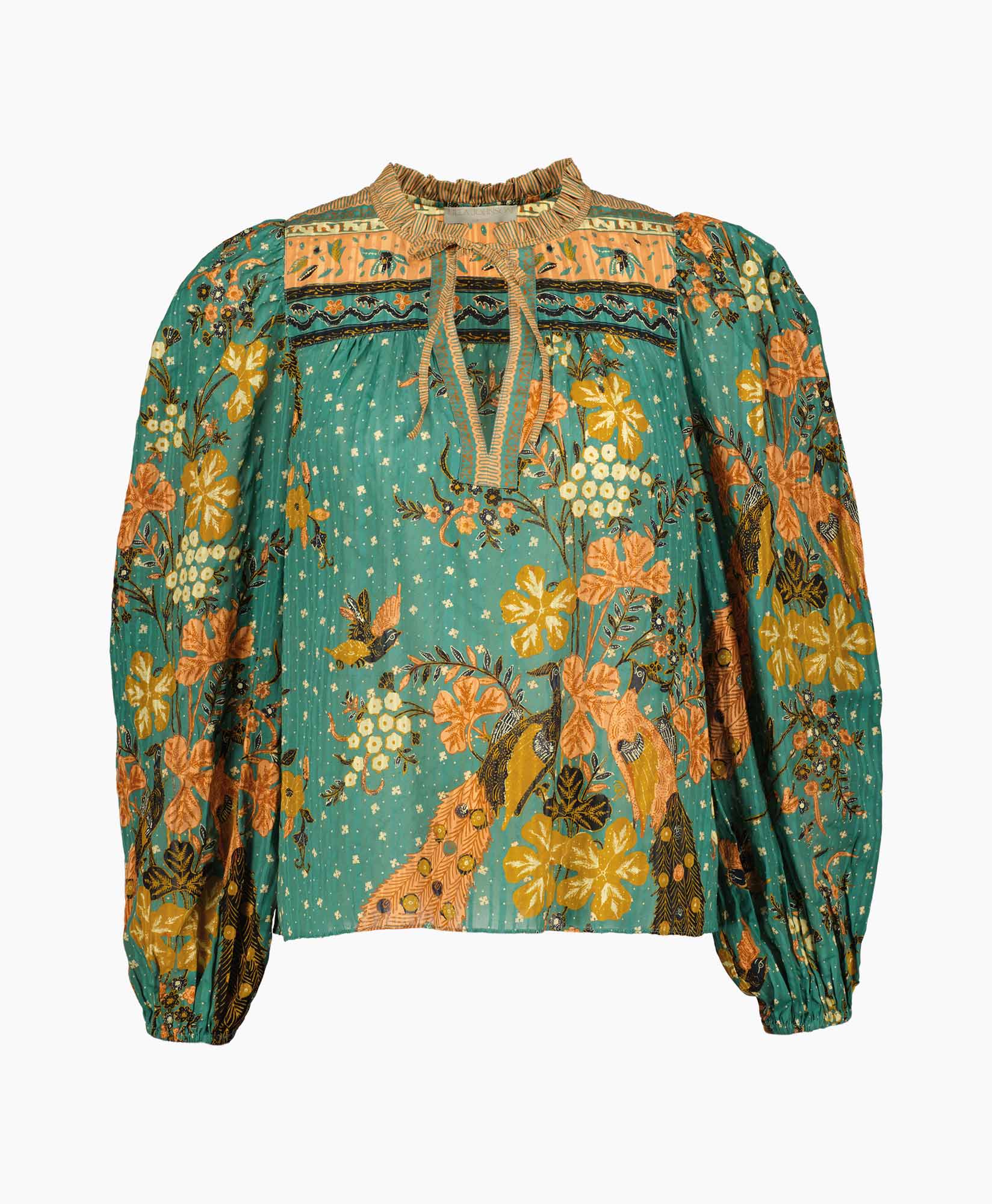 Ulla Johnson Blouse Rana Groen