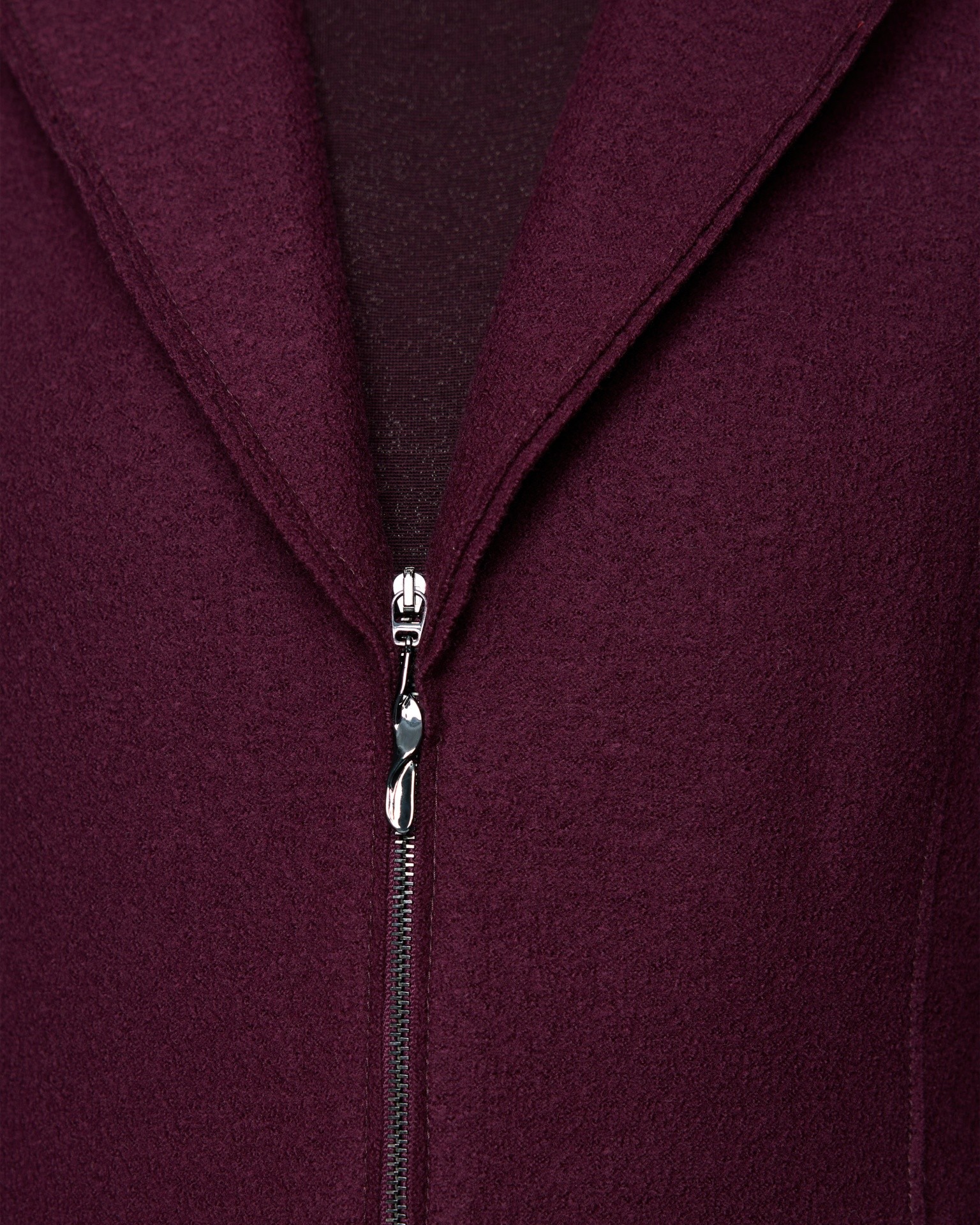 rits, jas, stof, bordeaux, ritsen trekker