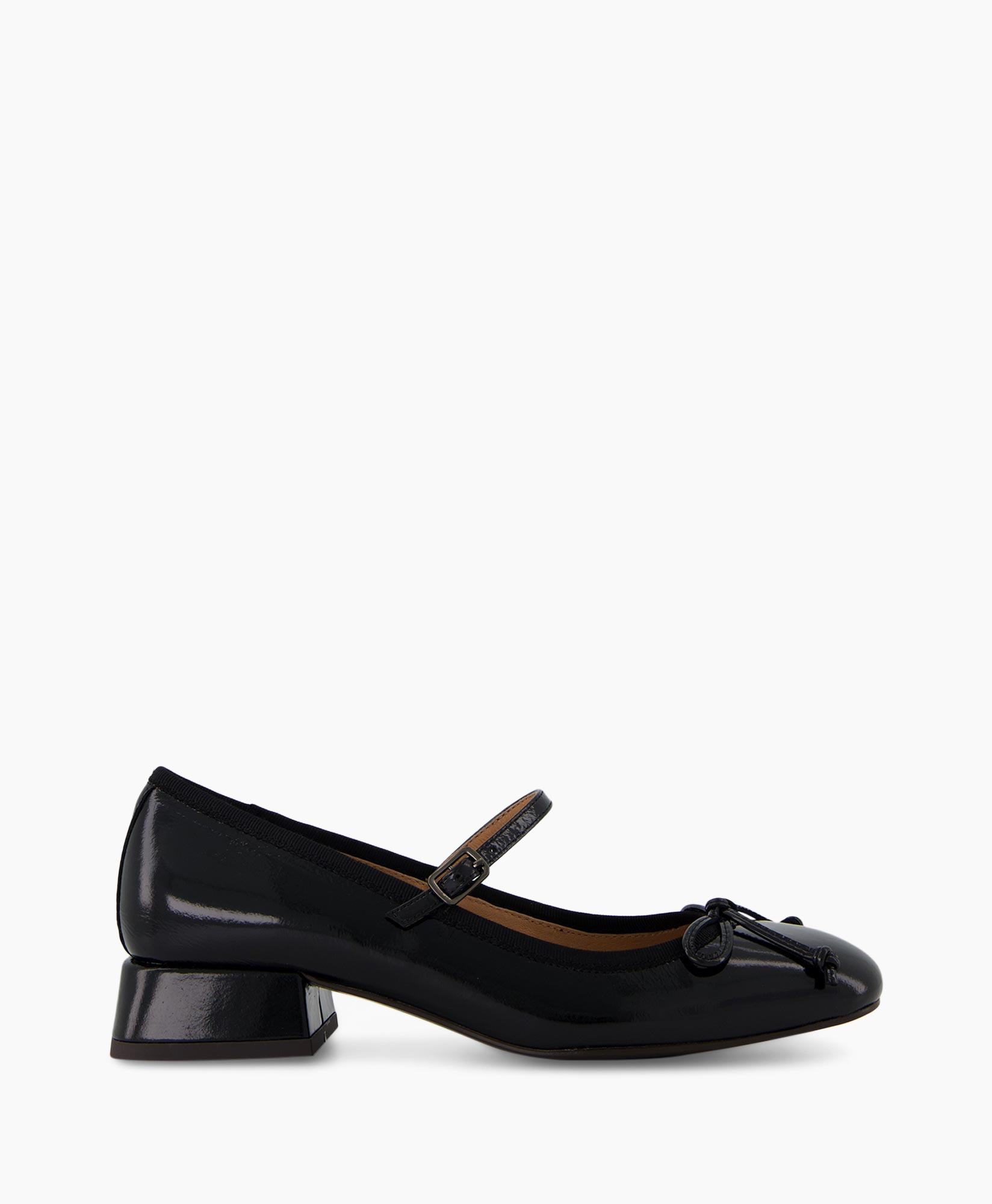 Pump Wrinkled Patent Zwart
