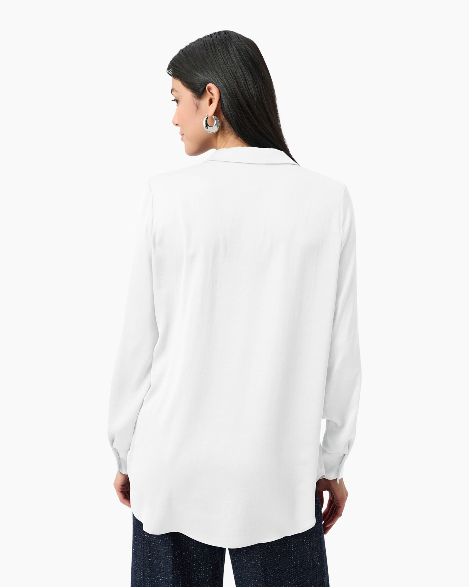 blouse, wit, lange_mouwen, kraag, top