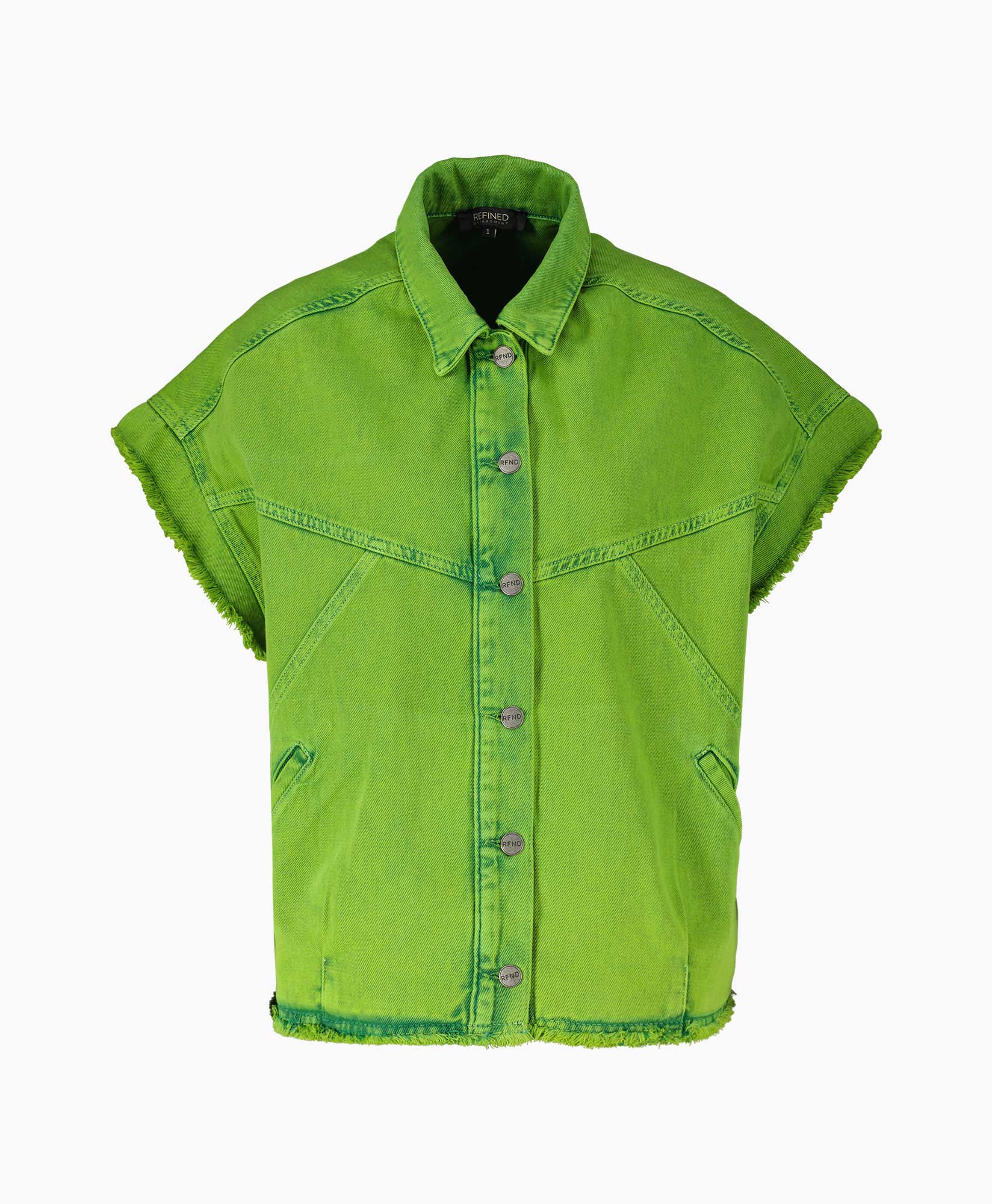 Refined Department Gilet R2302471055 Groen