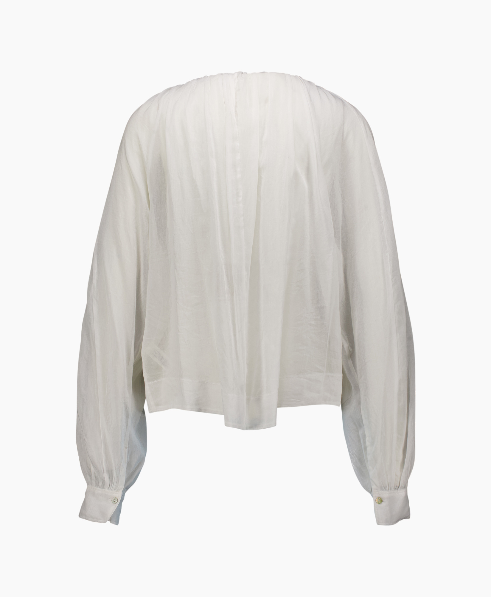 Blouse Peral Suite Embroidery Co/se Voile Bohemian Off White