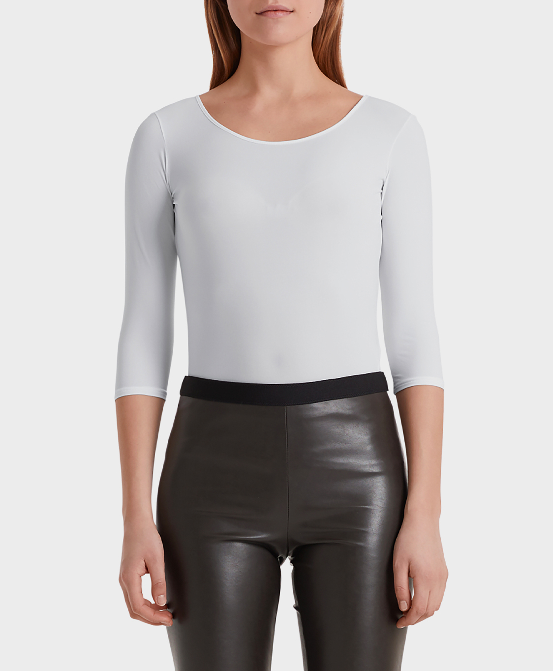 T-shirt Korte Mouw +e 48.12 J03 Wit