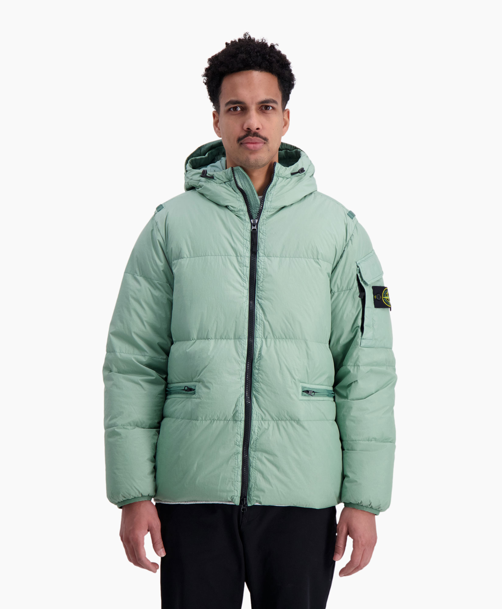 Blazen erfgoed erts Stone Island Jas 40223 Groen