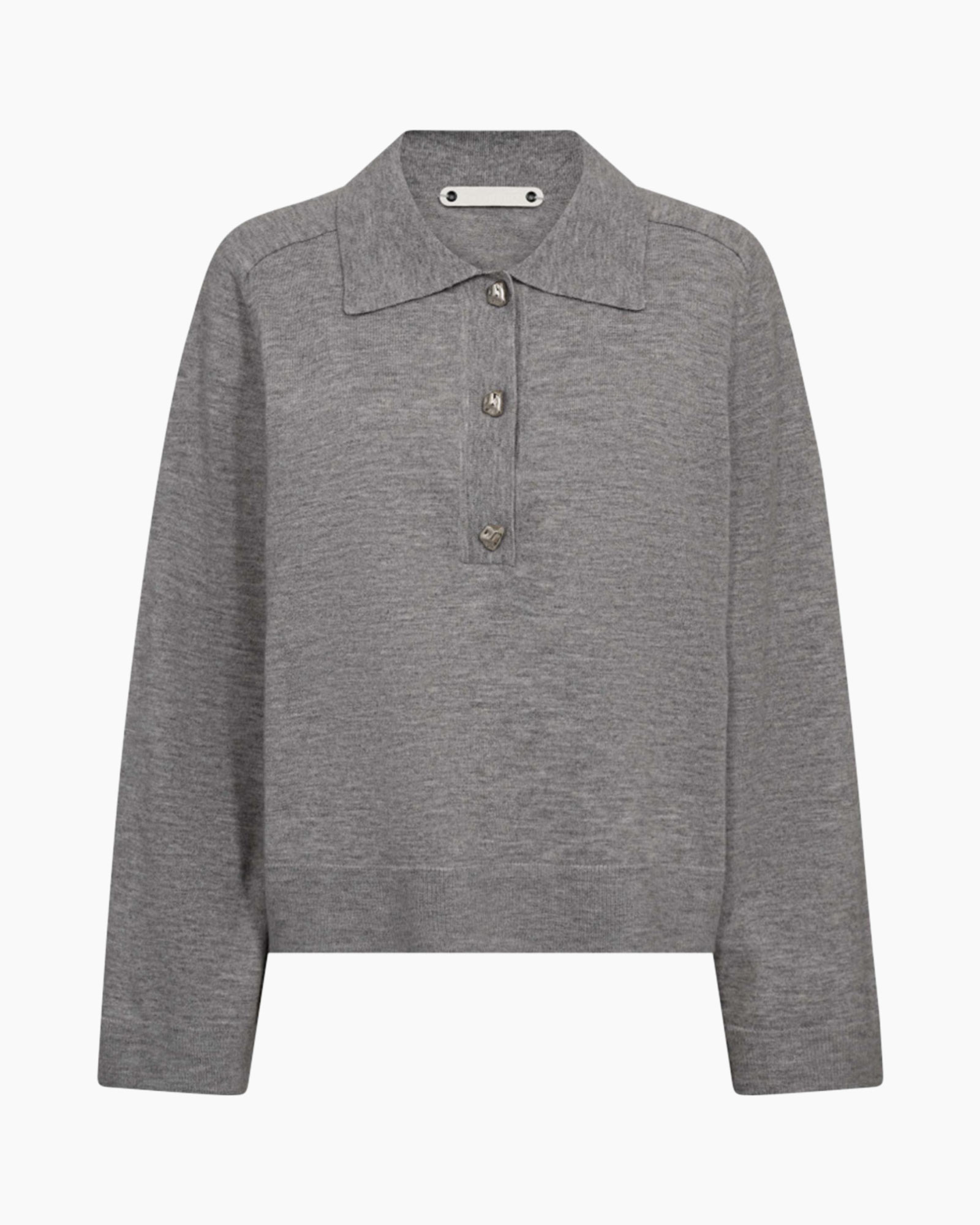 Trui Mila Polo Grijs