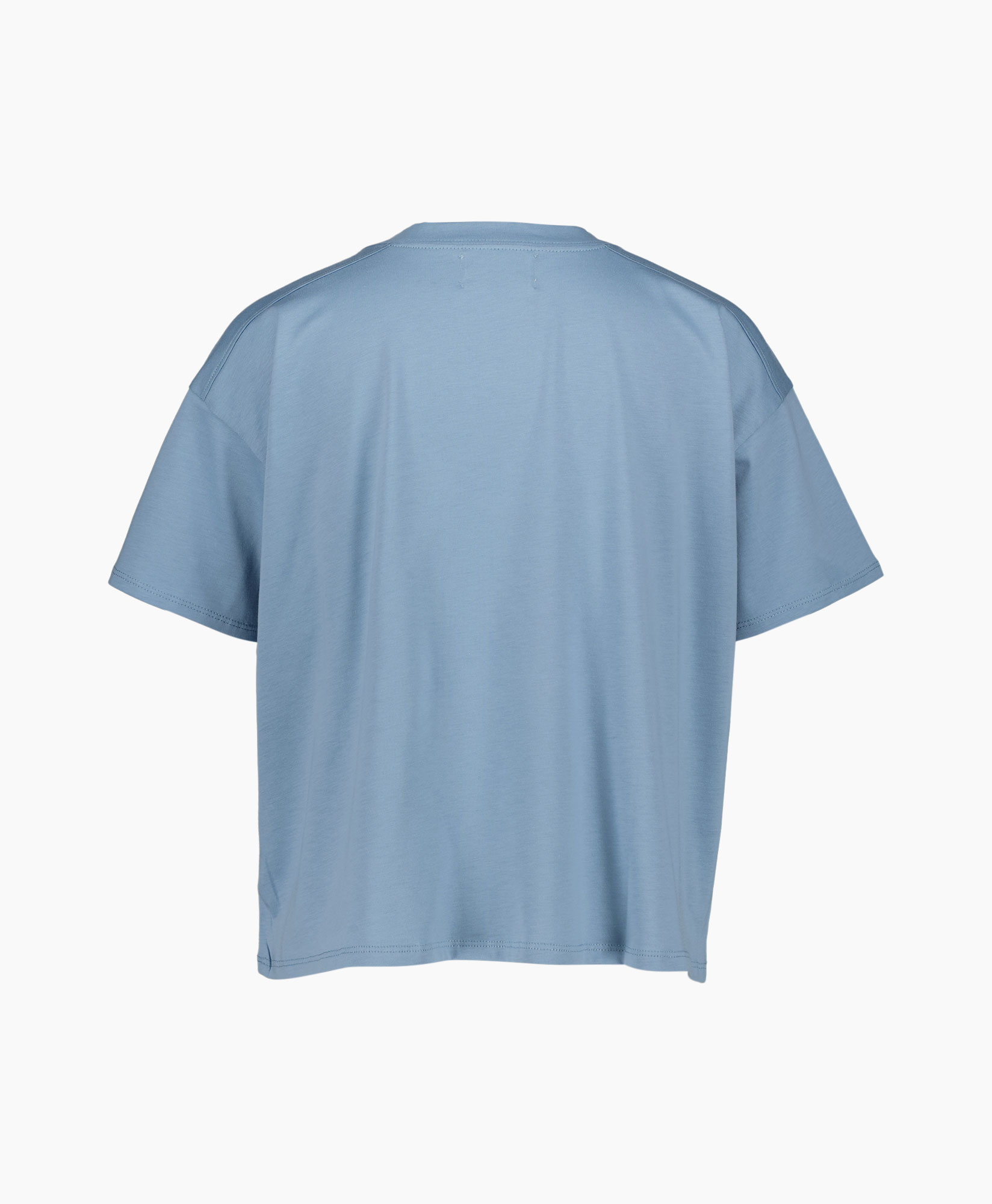 Loulou Studio T-shirt Korte Mouw Faaa Blauw