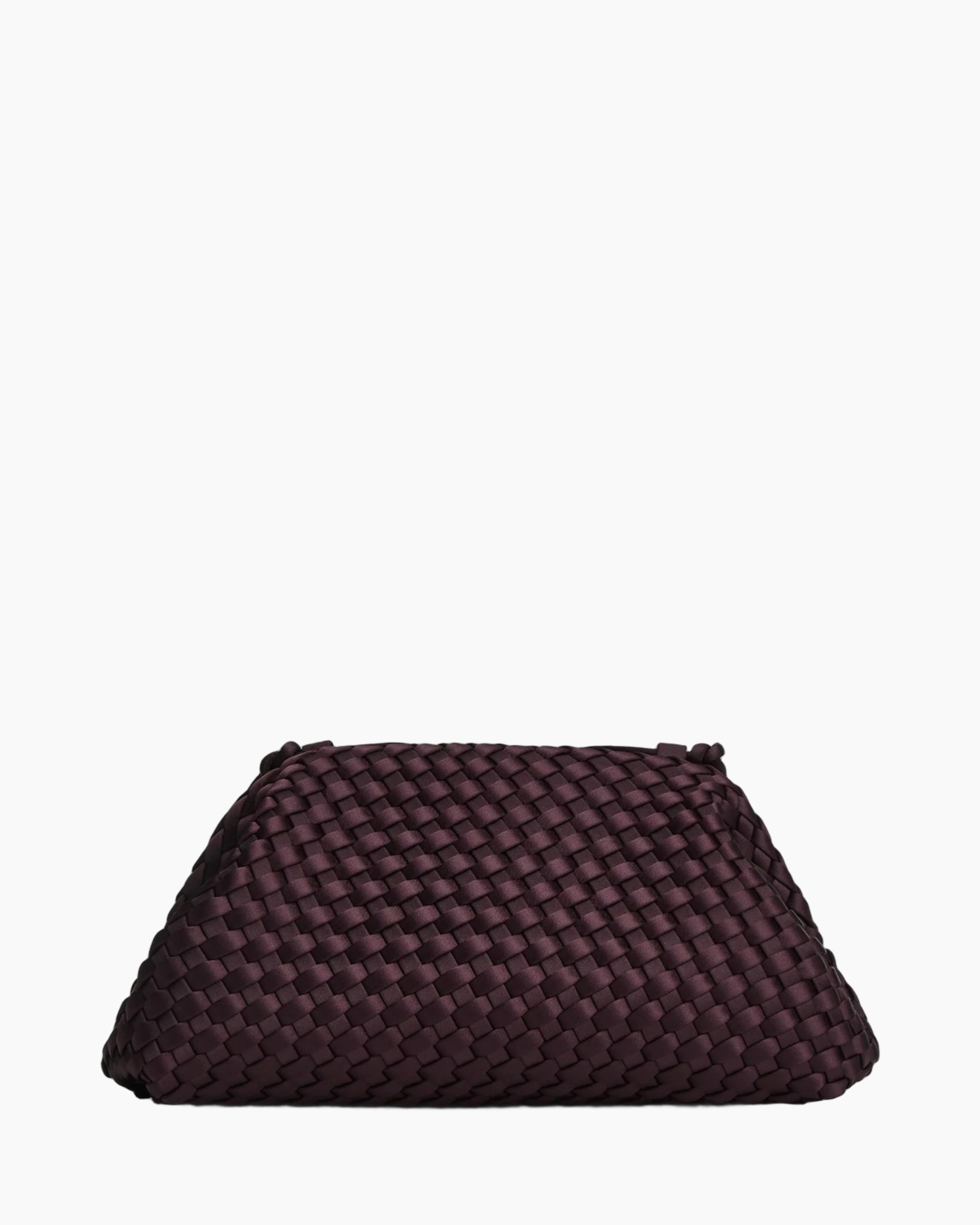 tas, etui, geweven, clutch, bordeauxrood