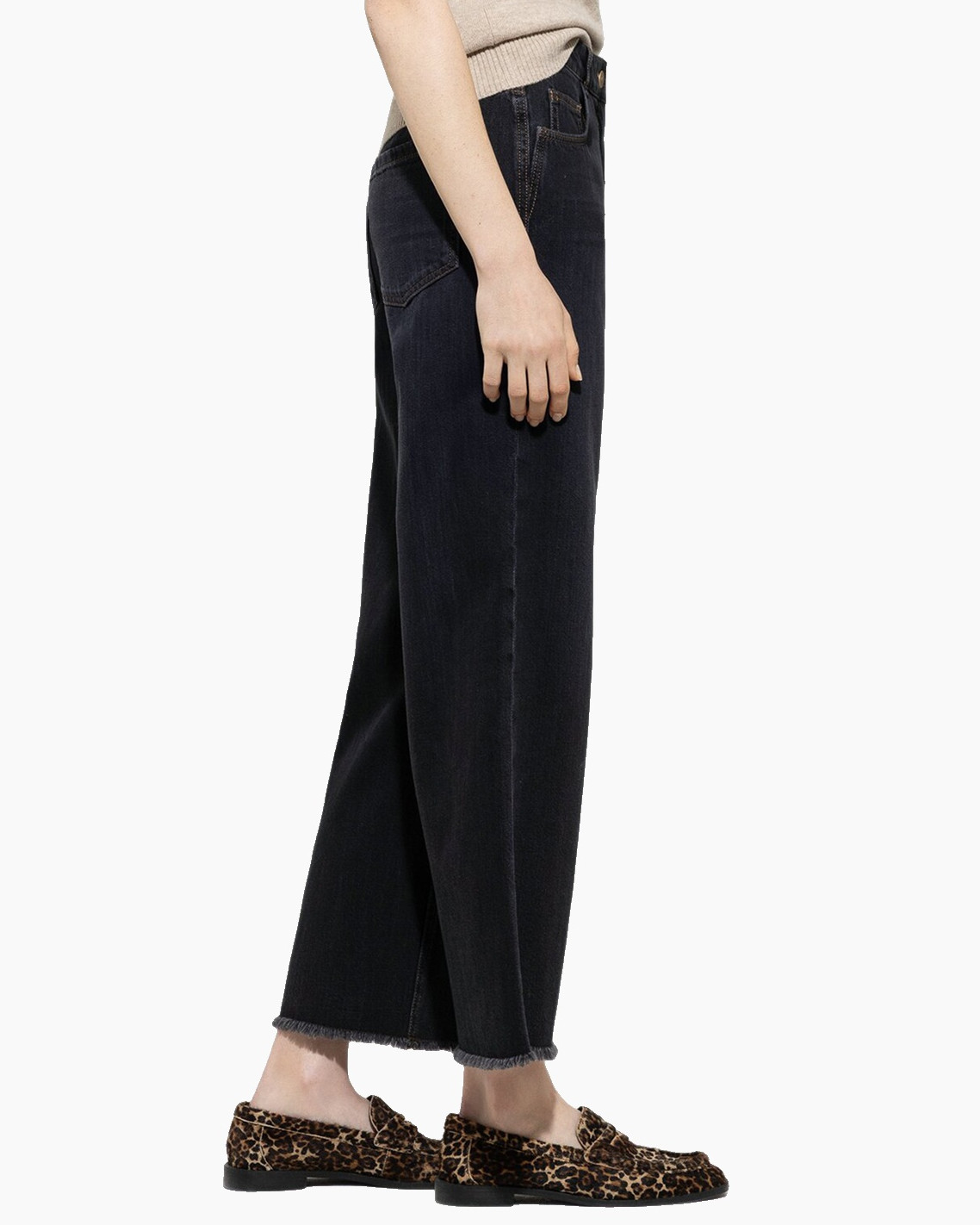Broek 628816/4178-20 Zwart dessin