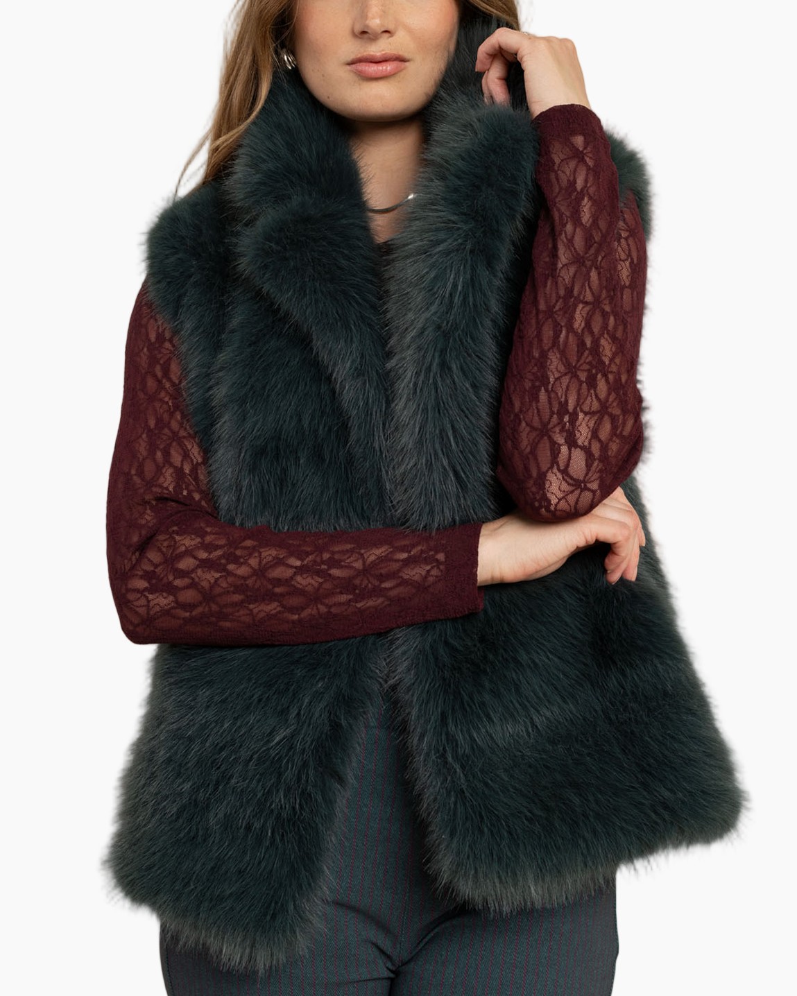 vacht, vest, wris, fluffy, gilet