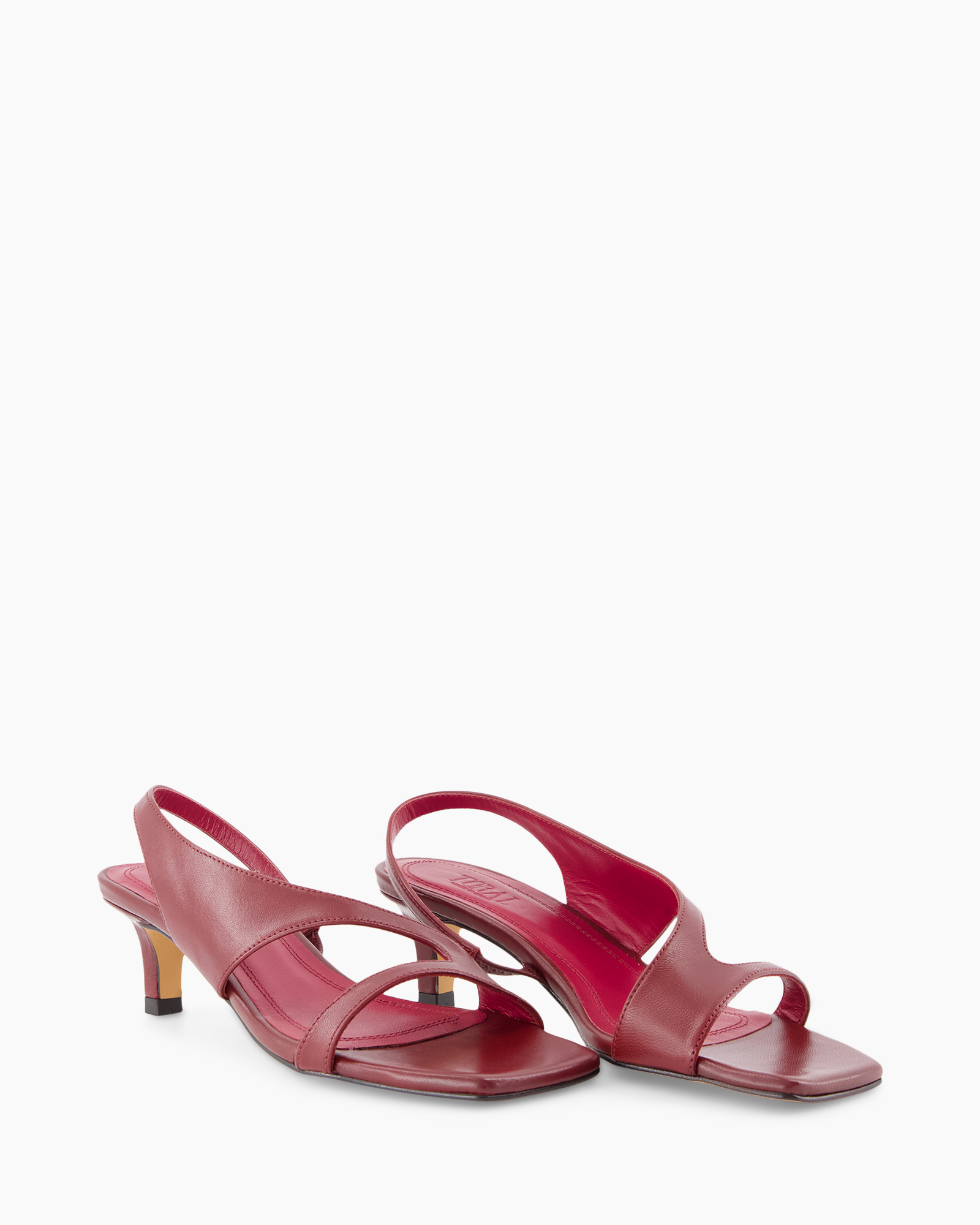 sandalen, hakken, rood, open-toe, slingshot?