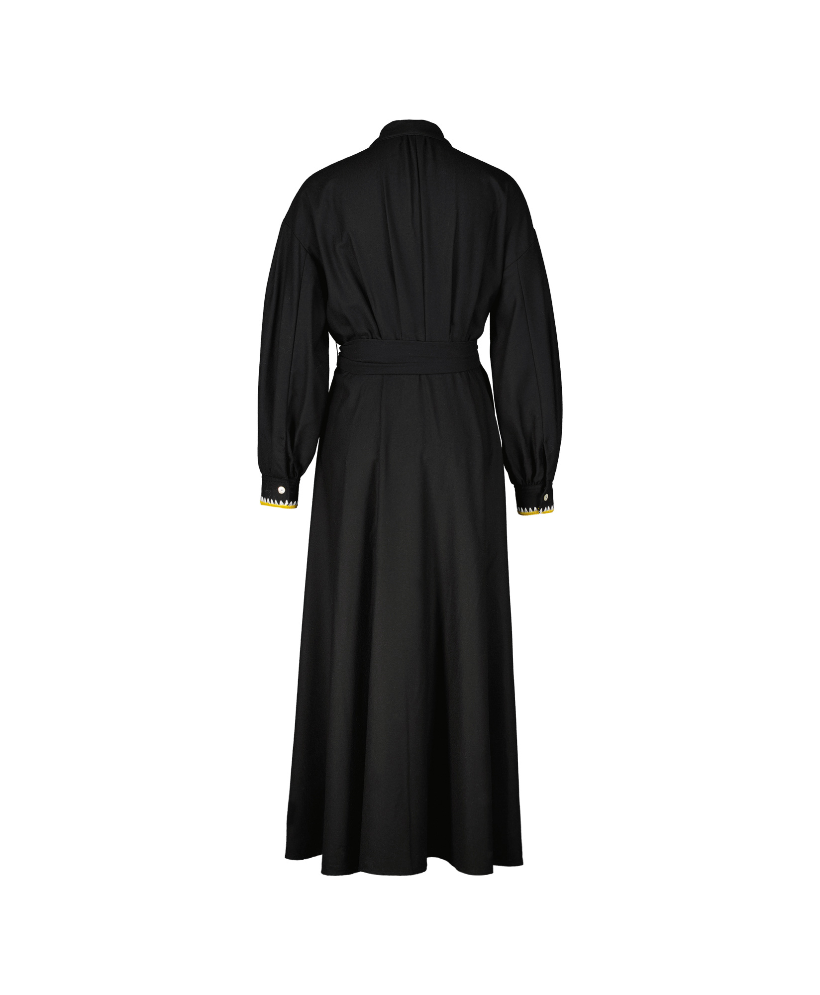 Forte- Forte Maxi Jurk 9645 Zwart