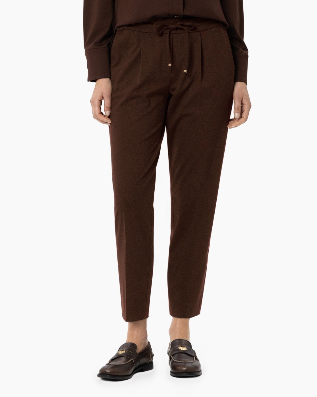 Broek 648940/3643-0 Donker Bruin