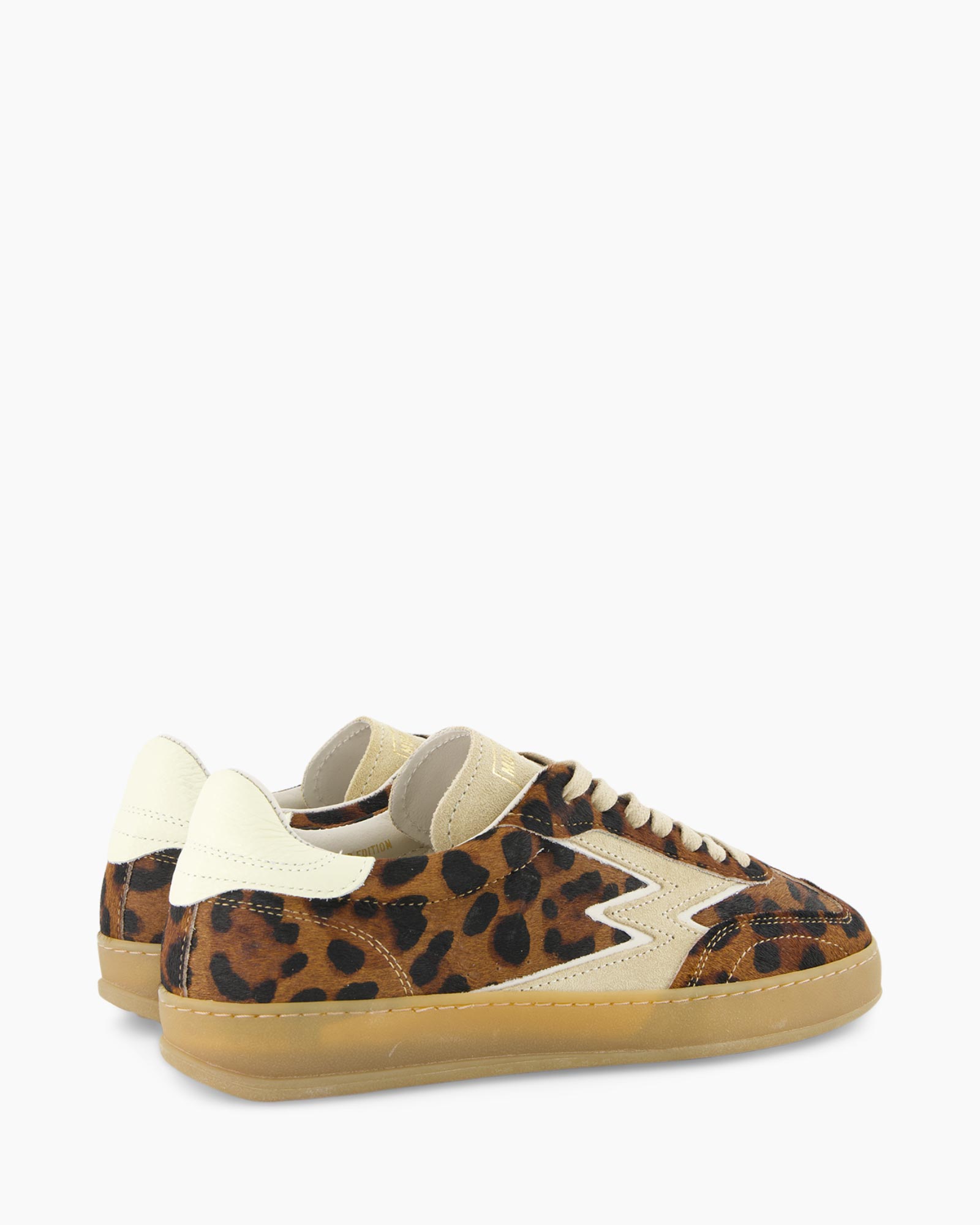 Sneaker Club Horsy Leopard Bruin
